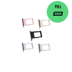 Apple Single Sim Card Tray For iPhone 15 / 15 Plus PULL OEM