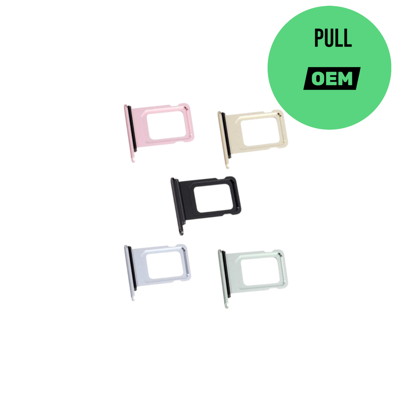 Apple Single Sim Card Tray For iPhone 15 / 15 Plus PULL OEM