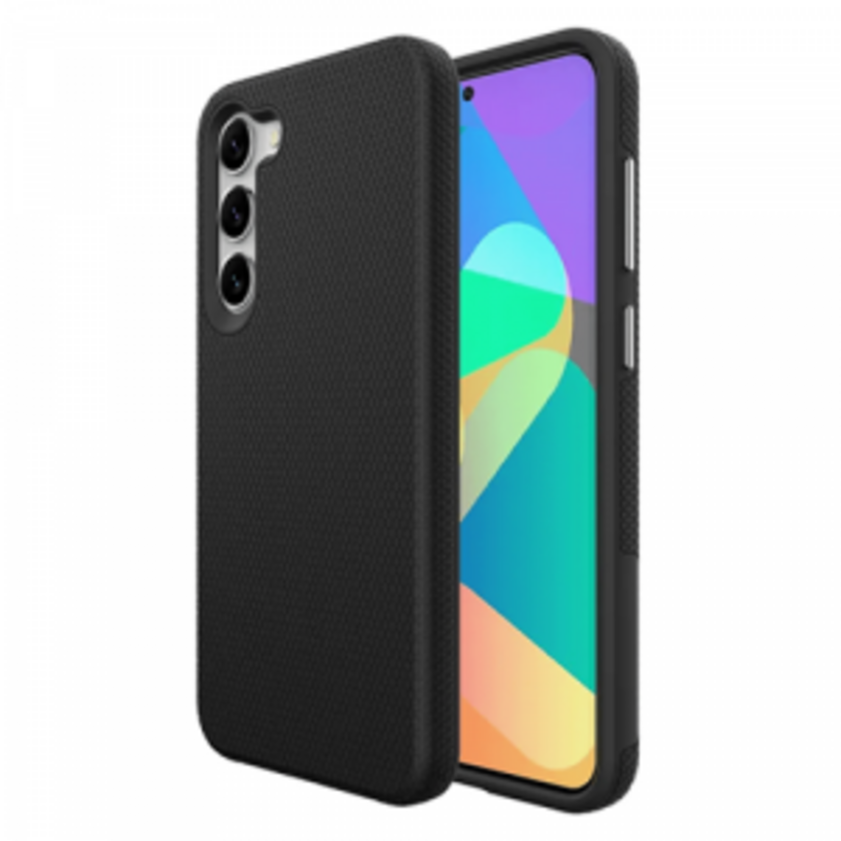 ÉTUI CASE SAMSUNG GALAXY S26 PLUS - Triangle Shockproof Case With Anti Slip Grains