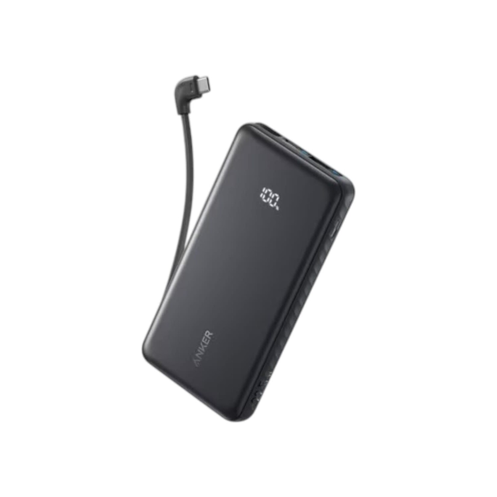 Anker Power Bank 20K avec Câble USB-C Intégré Noir