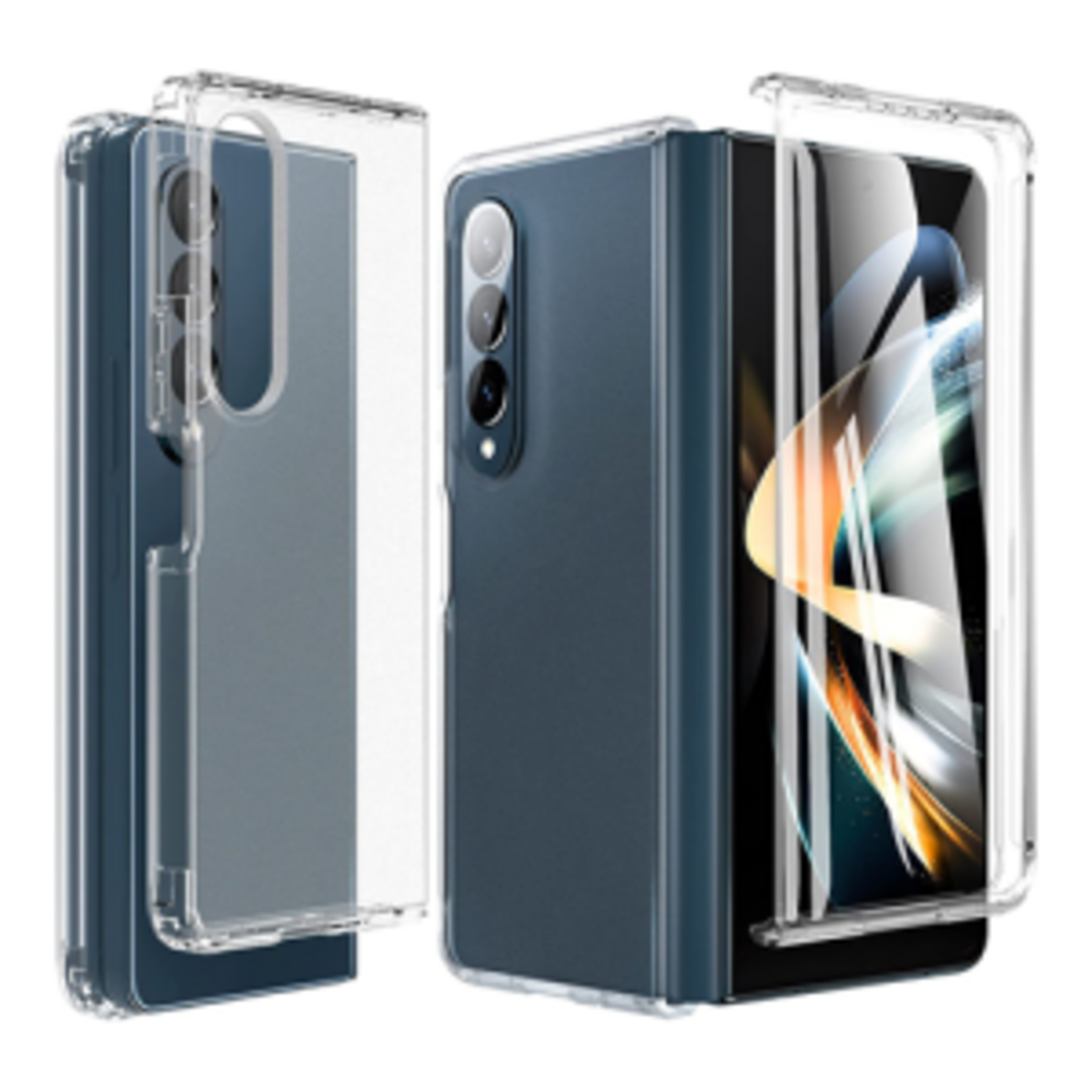 Samsung ÉTUI SAMSUNG Z FOLD 5 - SILICONE Clear