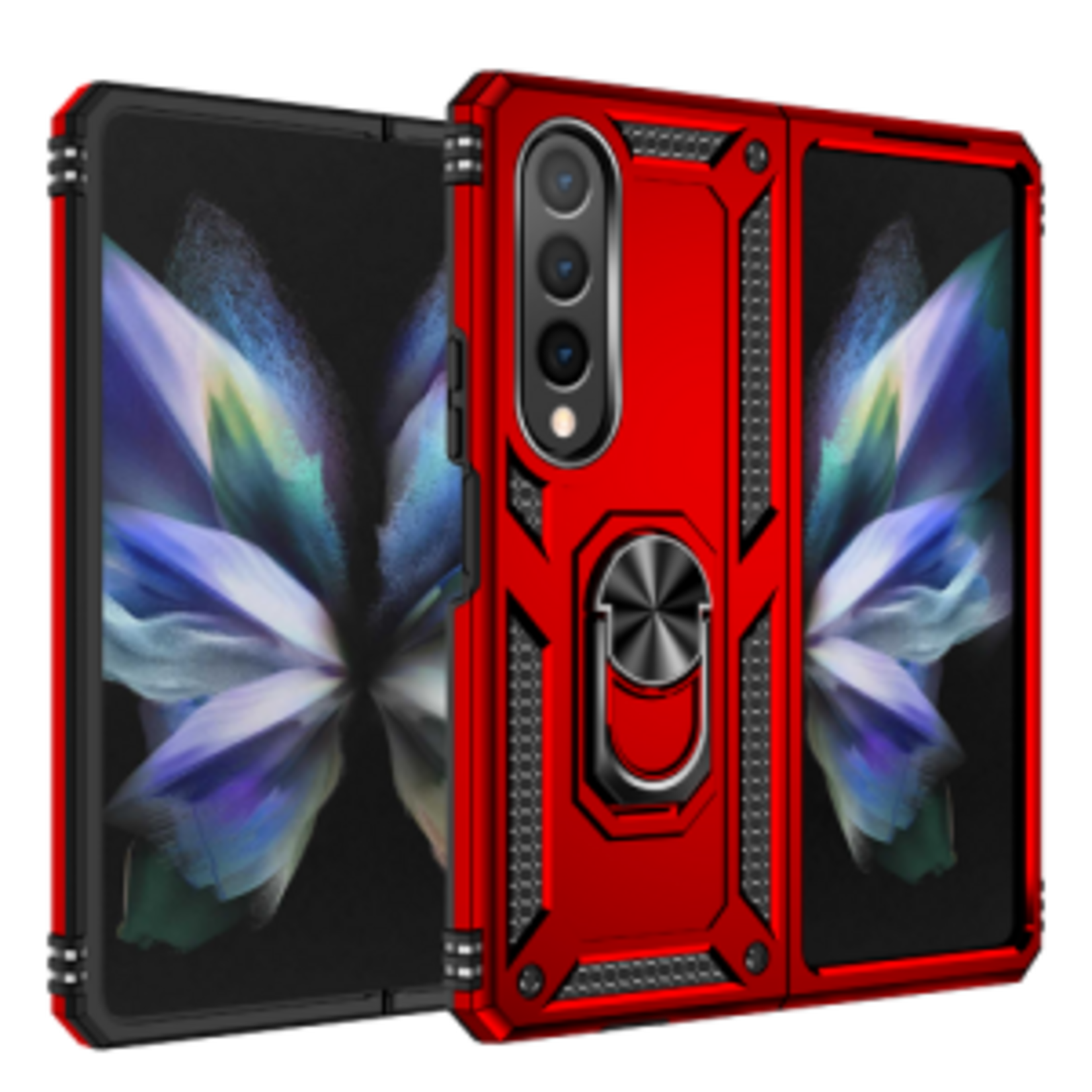 ÉTUI SAMSUNG Z FOLD 4 - Transformer Magnet Enabled Case with Ring Kickstand