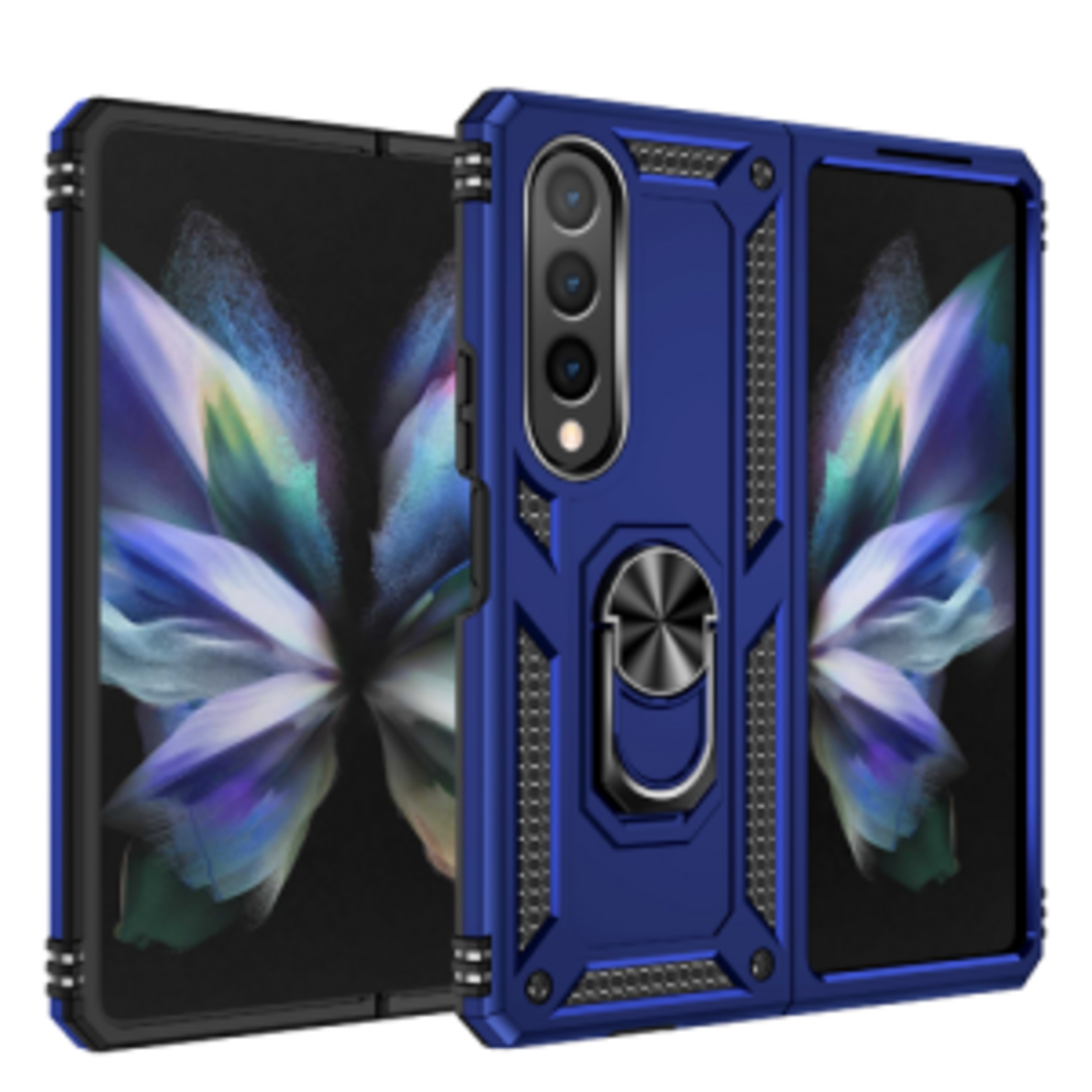 ÉTUI SAMSUNG Z FOLD 4 - Transformer Magnet Enabled Case with Ring Kickstand