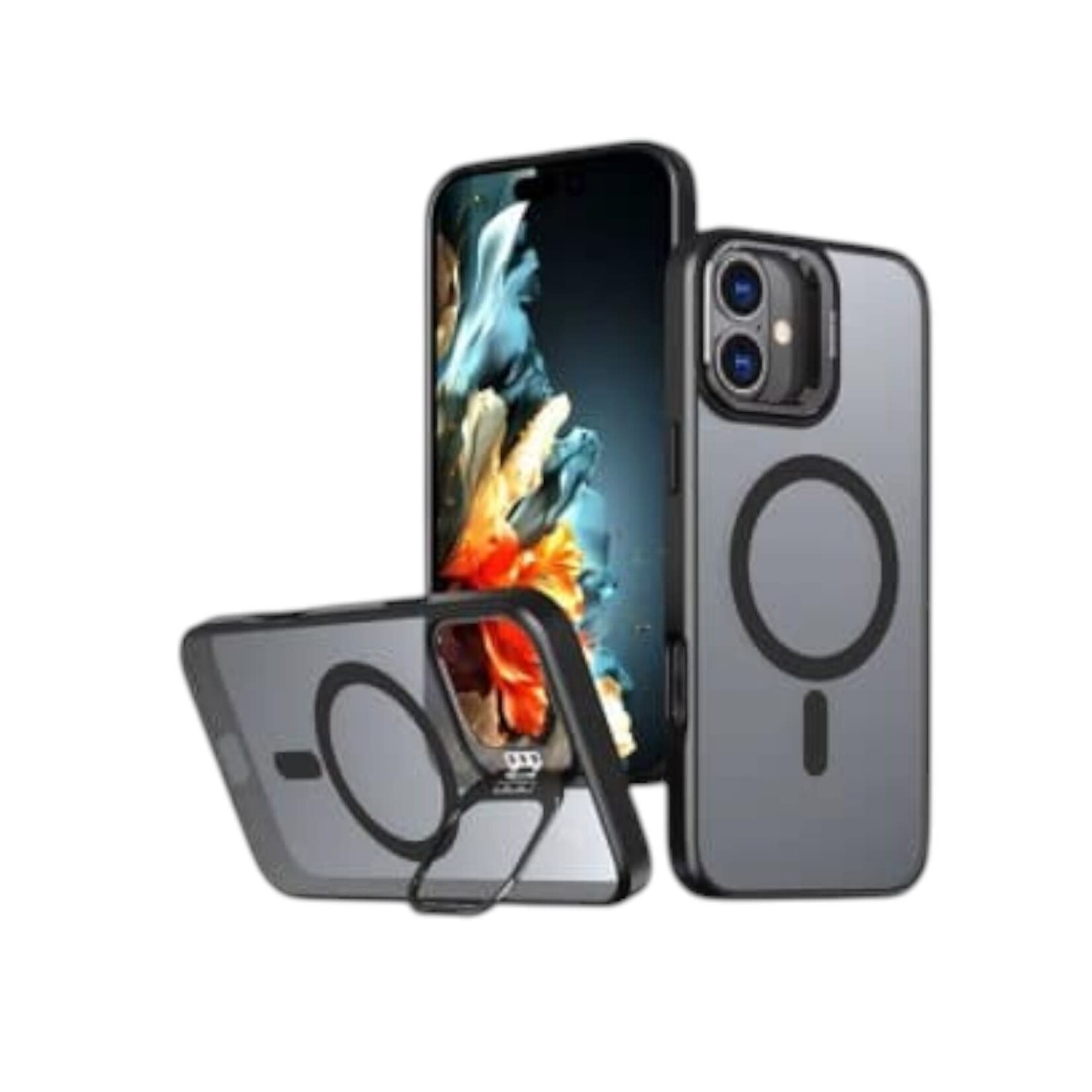ÉTUI CASE IPHONE 17 - TPU with Magsafe and Lens Holder Case
