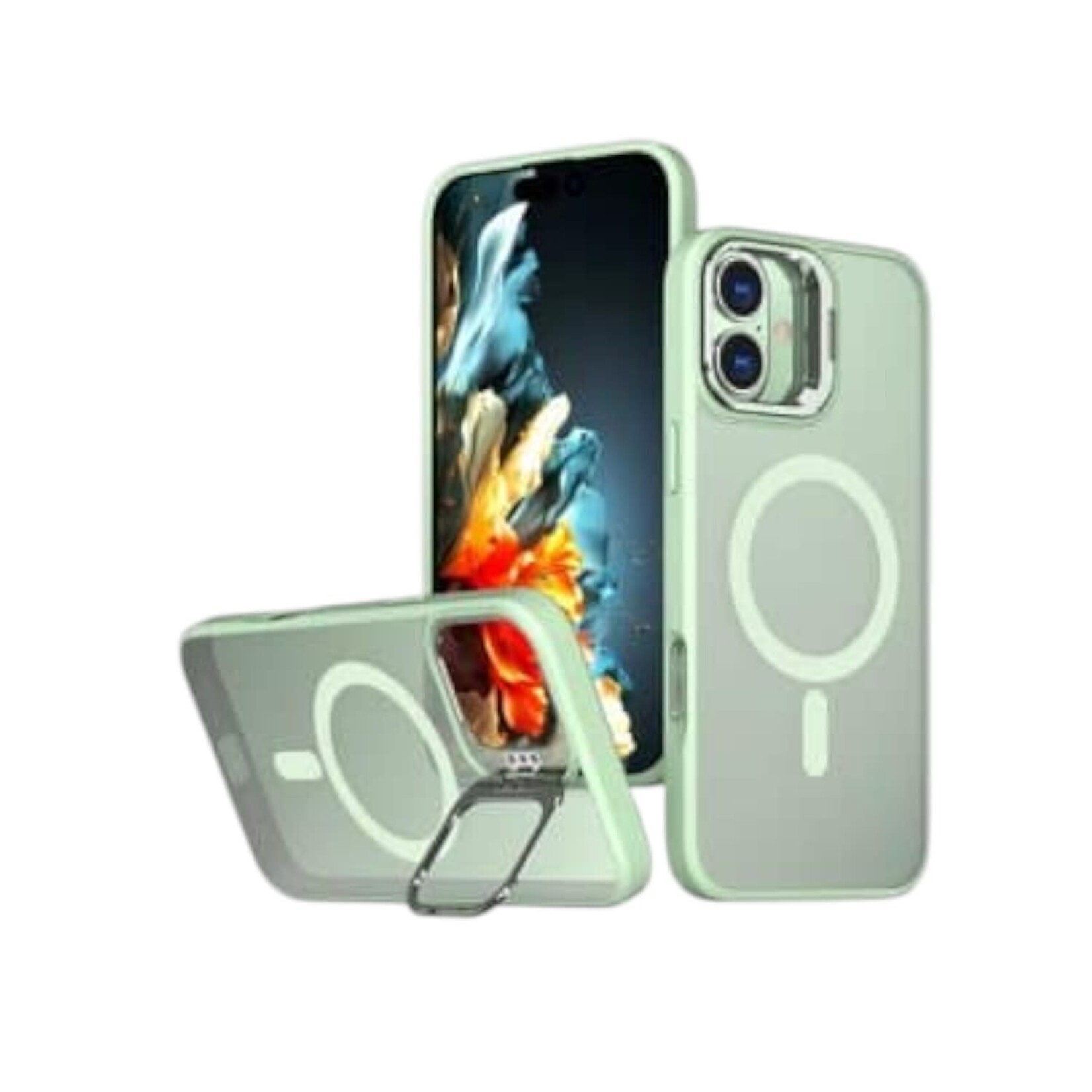 ÉTUI CASE IPHONE 17 - TPU with Magsafe and Lens Holder Case
