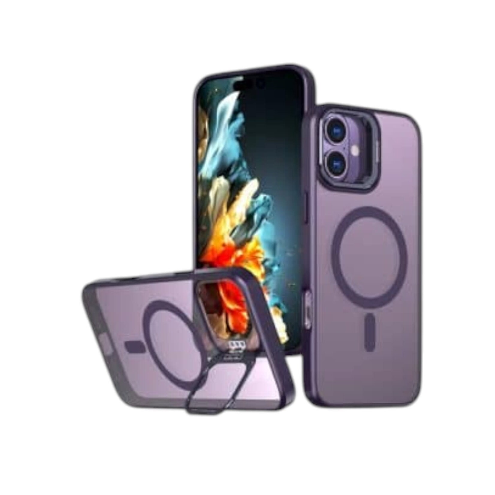 ÉTUI CASE IPHONE 17 - TPU with Magsafe and Lens Holder Case