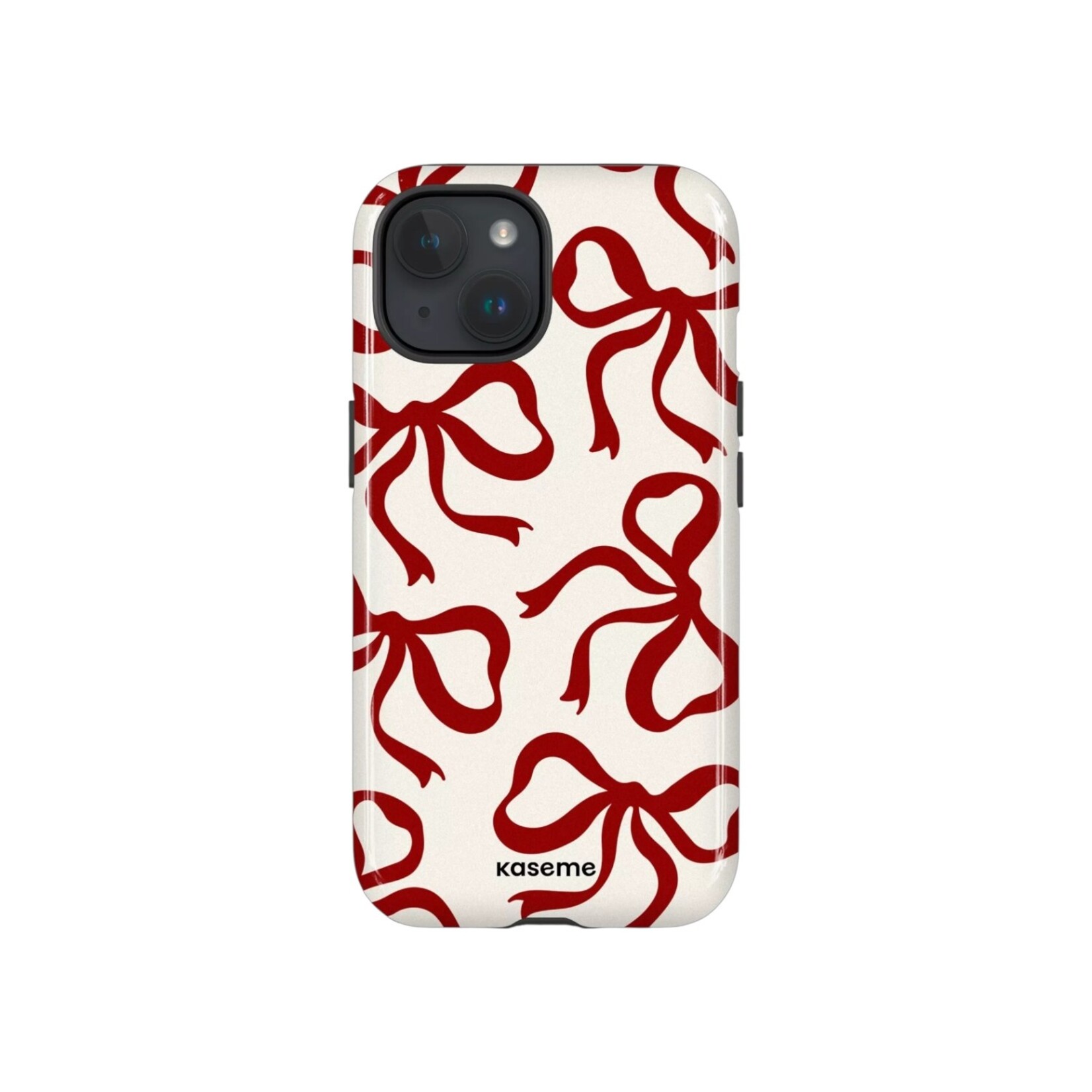 ÉTUI IPHONE 17 - Kaseme Lace Burgundy