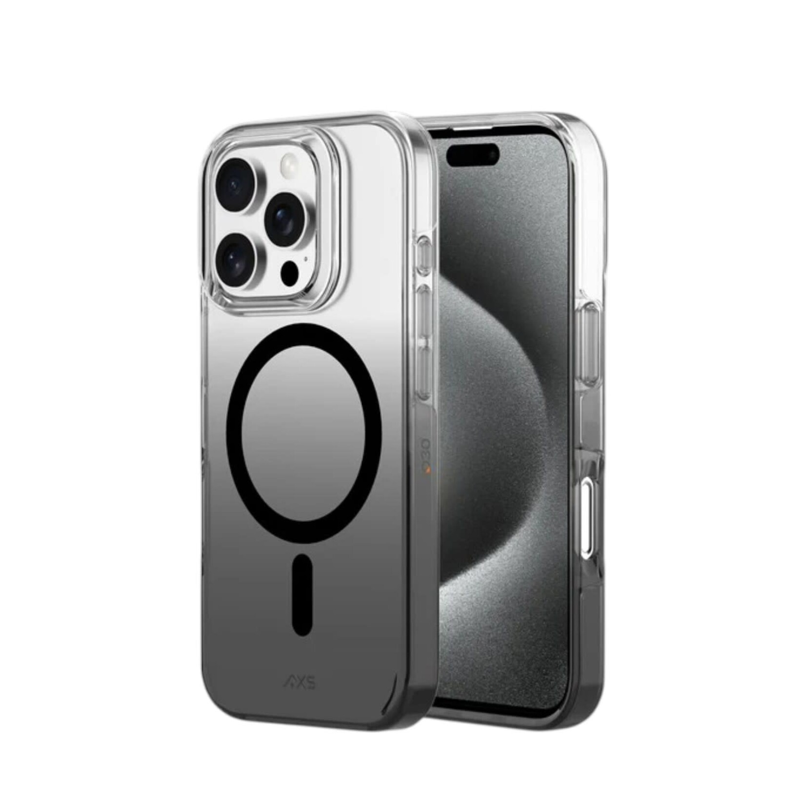 axessorize ÉTUI IPHONE 16 PLUS - AXS Crystal Shield D3O® Magsafe Smoke Gradient