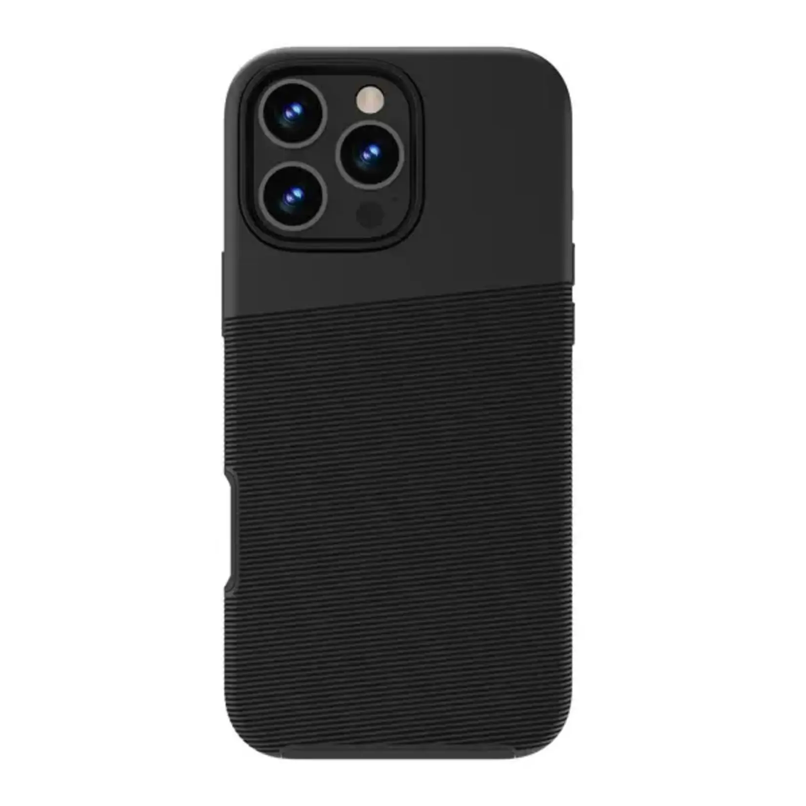 axessorize ÉTUI IPHONE 16 PRO MAX - AXS PROTech Plus Dual-Layered Anti-Shock Sleek Black