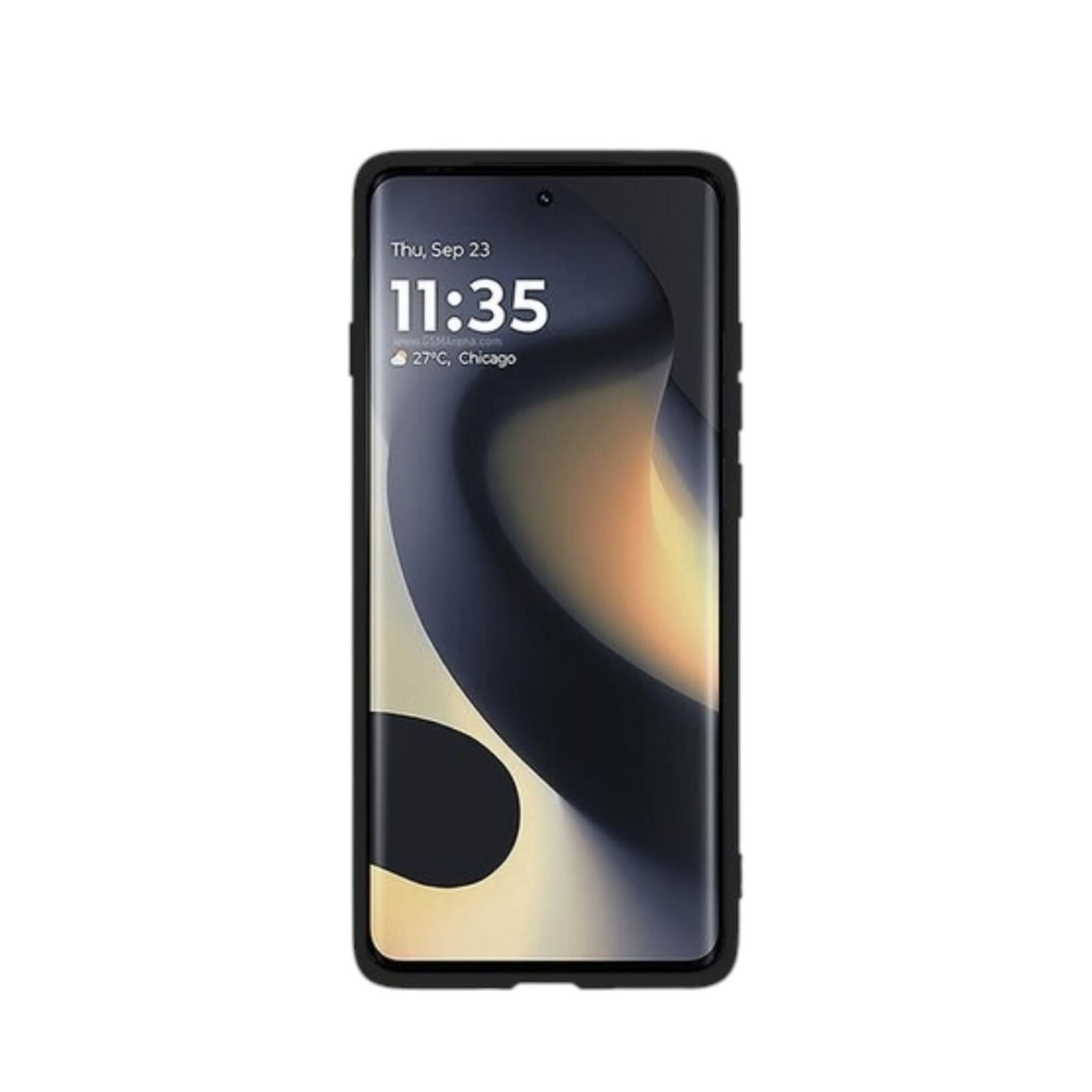 blu element ÉTUI MOTO EDGE 2025 - Blu Element Gel Skin Case Black