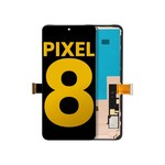 LCD OLED Assembly With Frame (Without Fingerprint Sensor) For Google Pixel 8 (Refurbished) (All Colors)