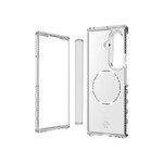 ÉTUI CASE SAMSUNG GALAXY Z FOLD 8 ULTRA - ITSKINS Étui Hybrid_R Hinge Clear avec Magnets