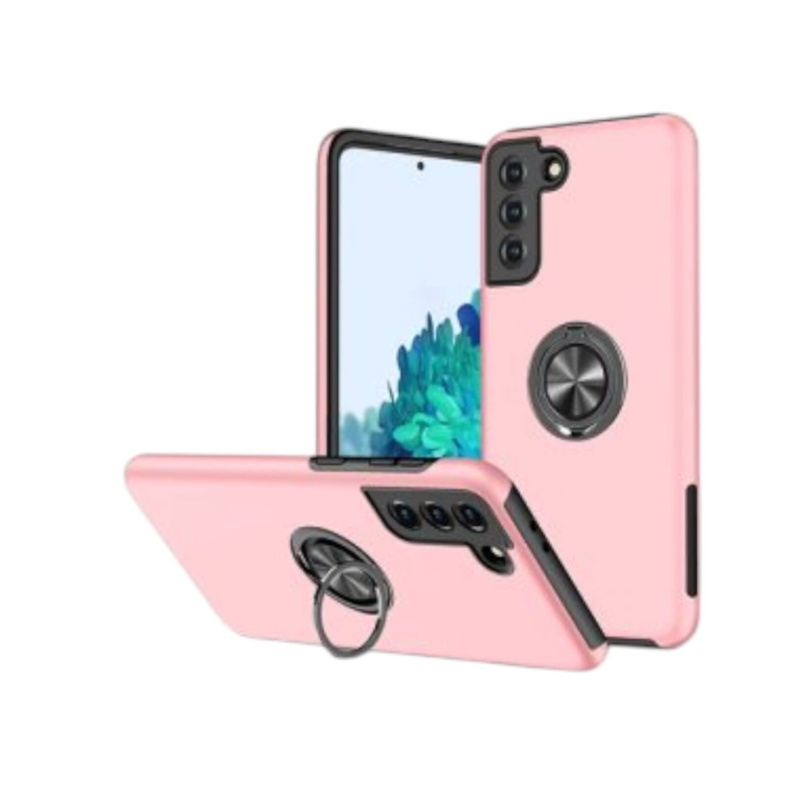 ÉTUI CASE IPHONE 13/14/15 - Hybrid Shock Absorbing Case with Kickstand