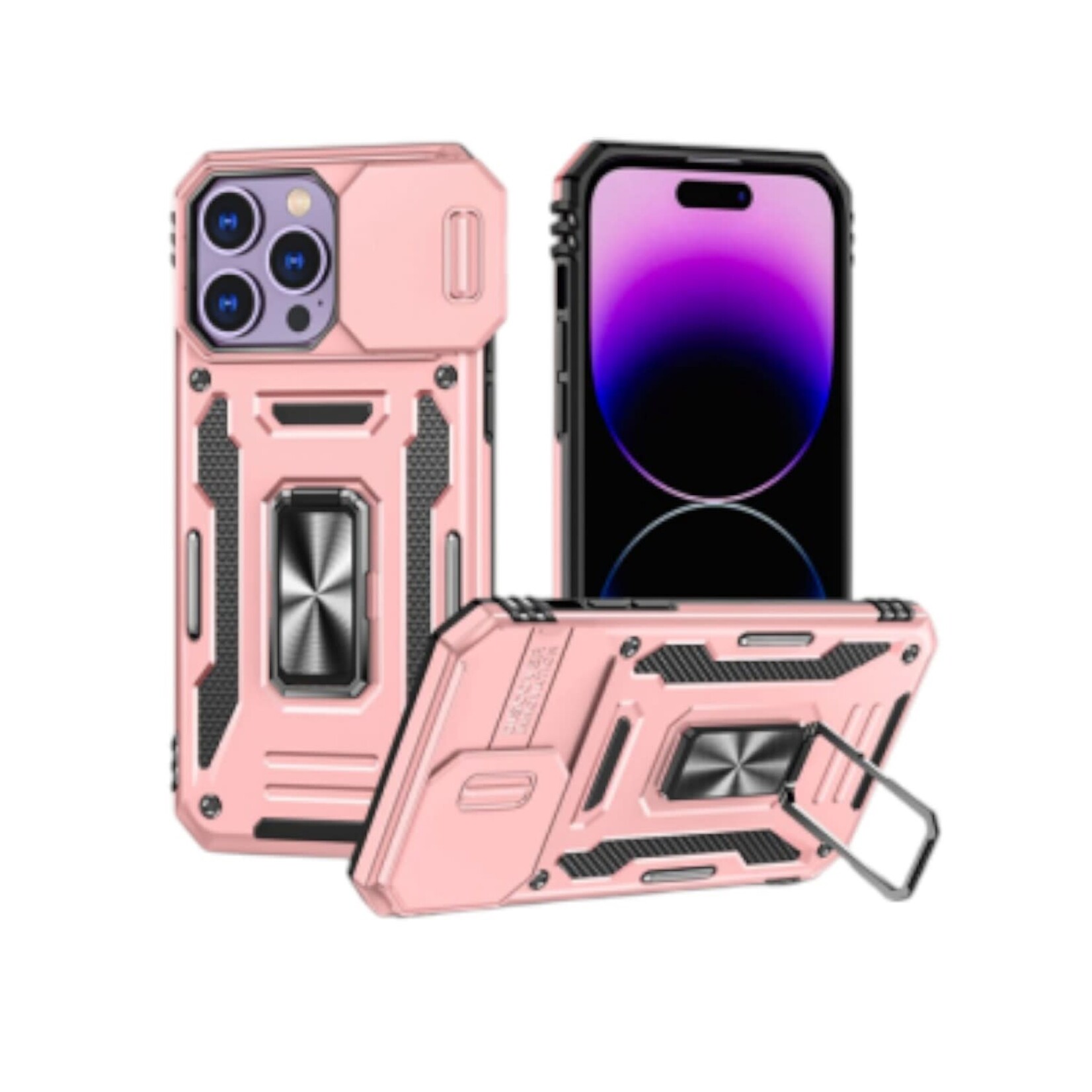 ÉTUI CASE IPHONE 13/14/15/16e/17e - New Military Case With Kickstand