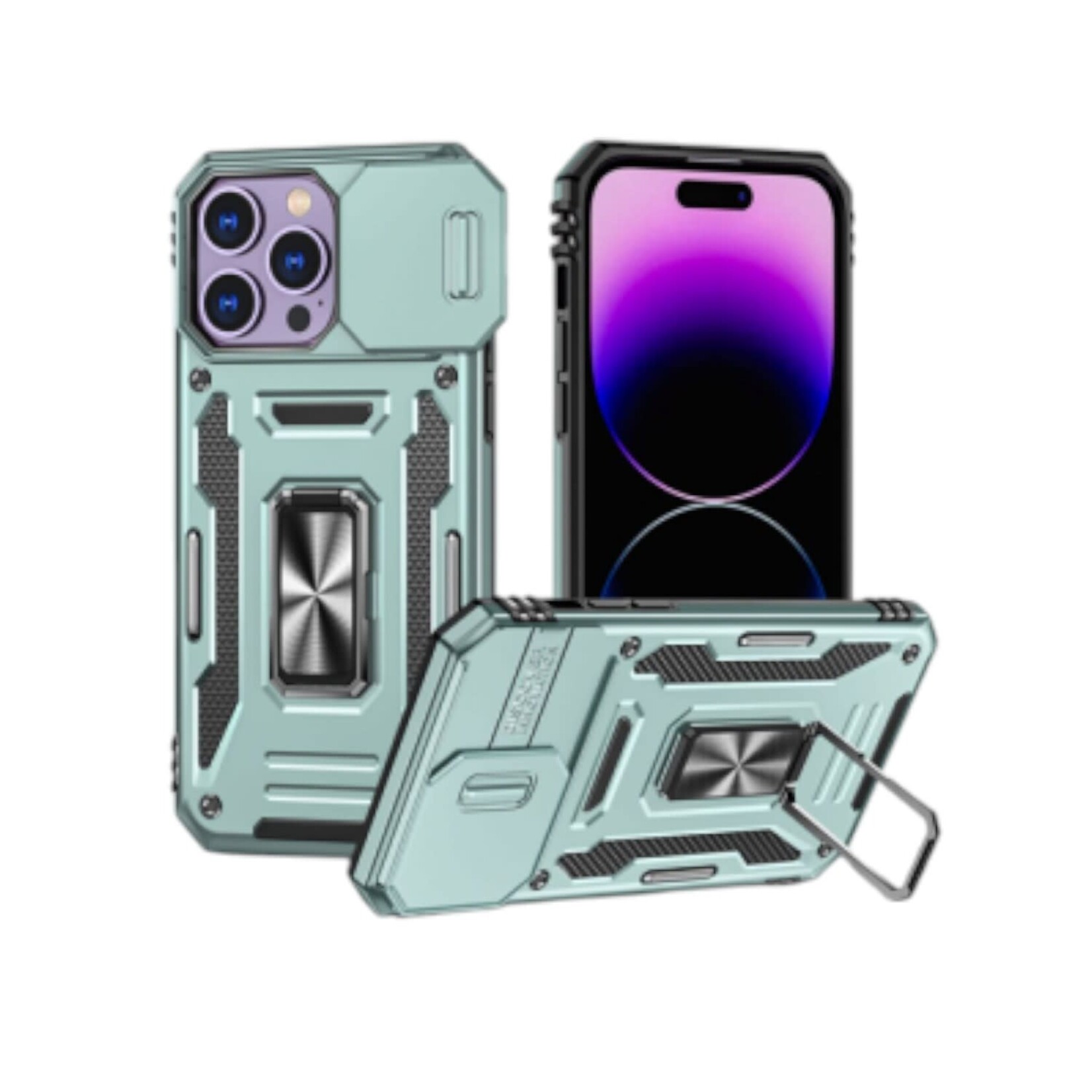 ÉTUI CASE IPHONE 13/14/15/16e/17e - New Military Case With Kickstand