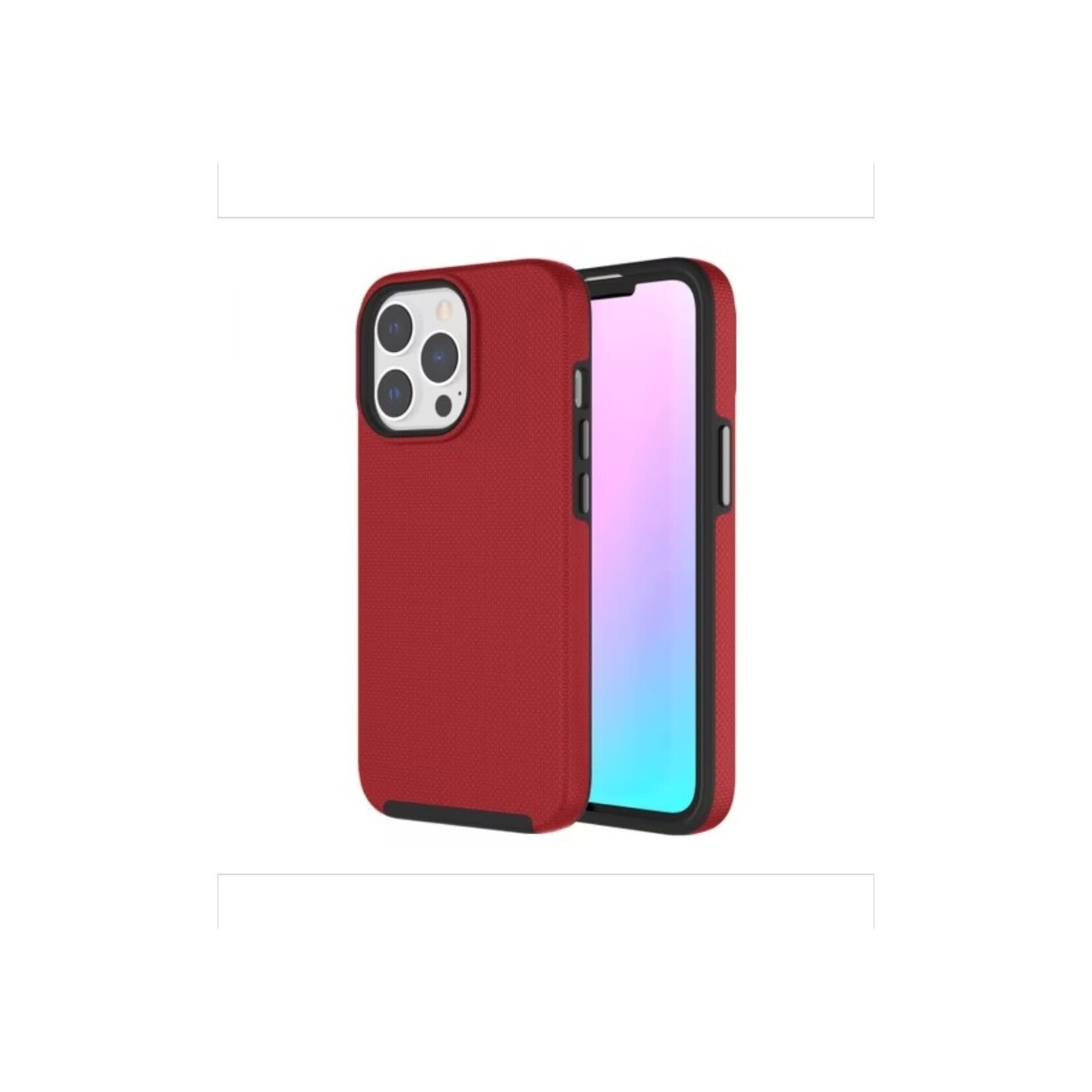 ÉTUI IPHONE 13 PRO MAX - Axessorize ROUGE