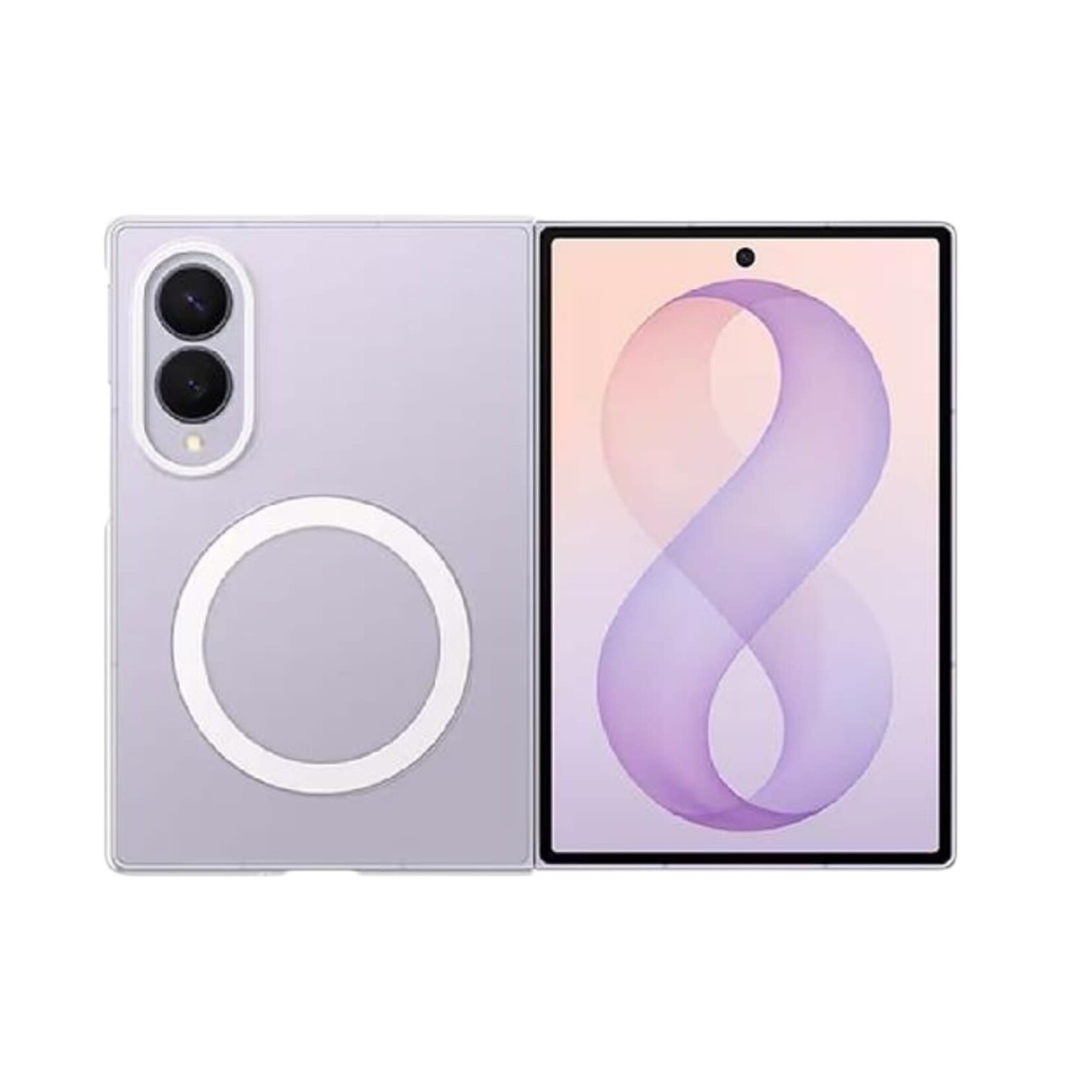 ÉTUI CASE Samsung Galaxy Z Fold 8 - Reinforced Silicone Phone Case with Wireless Charging