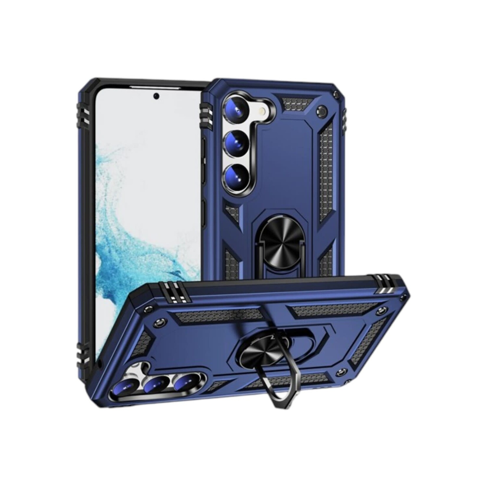 ÉTUI MOTOROLA EDGE 2024 - Undercover Magnet Case Ring Kickstand