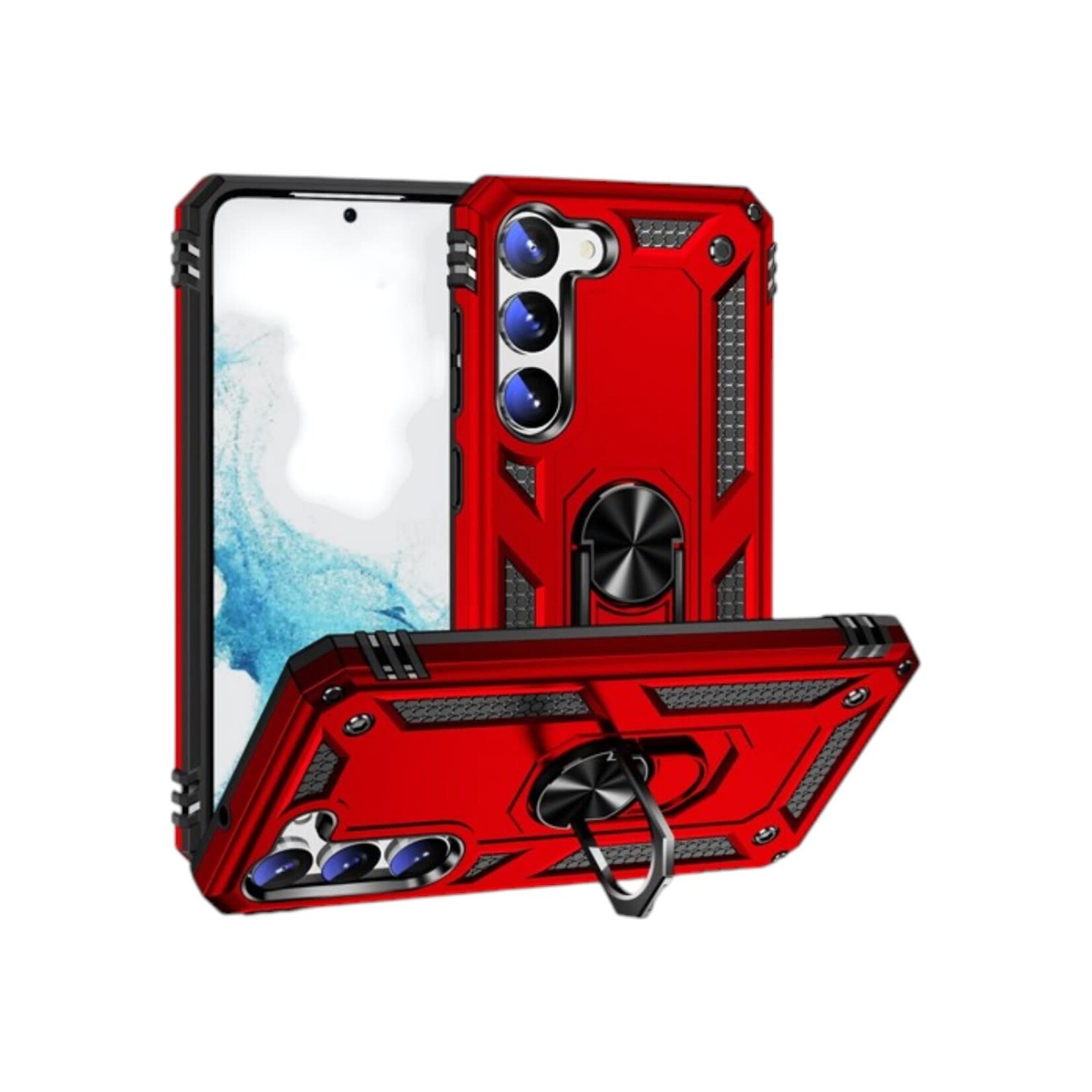 ÉTUI MOTOROLA EDGE 2024 - Undercover Magnet Case Ring Kickstand