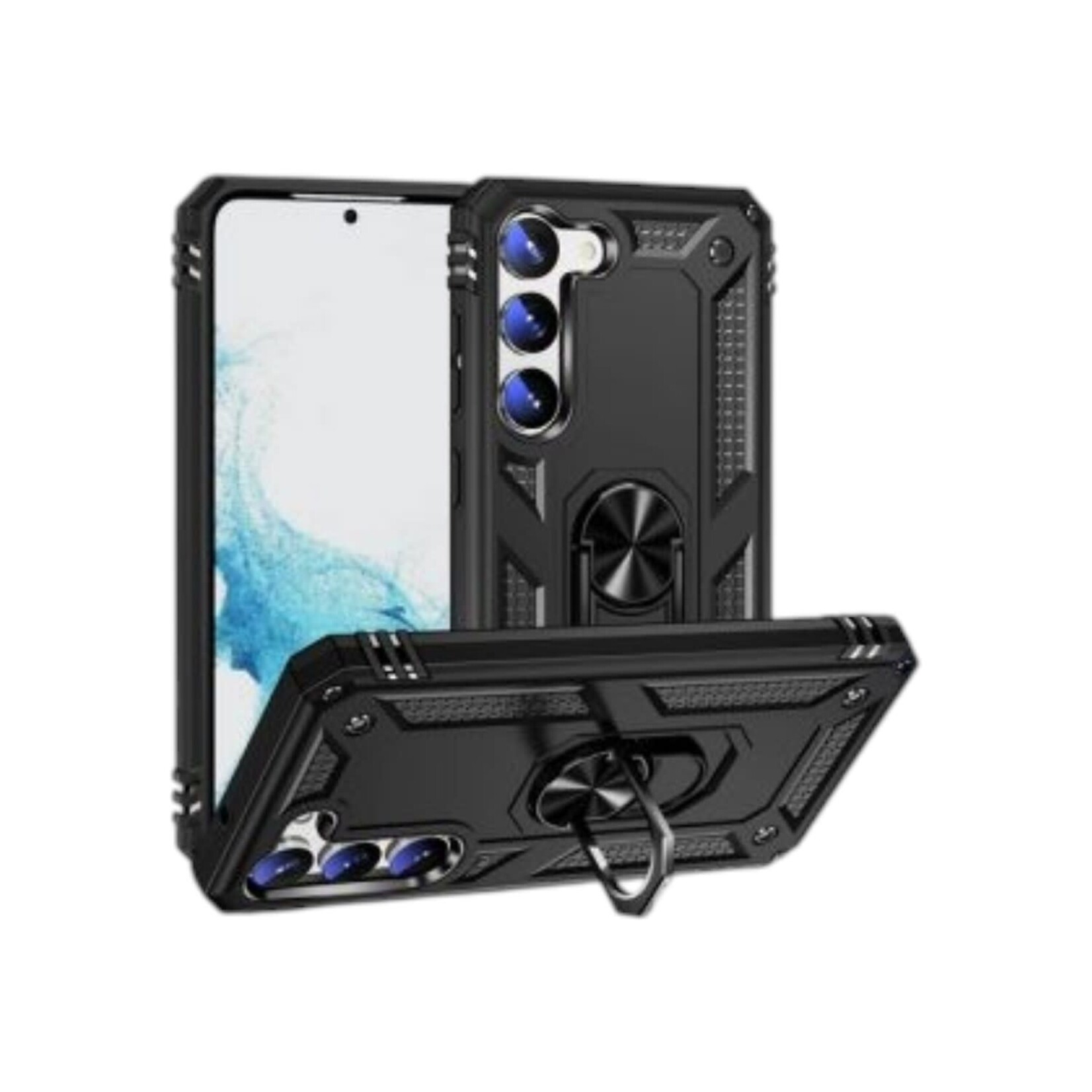 ÉTUI MOTOROLA EDGE 2024 - Undercover Magnet Case Ring Kickstand