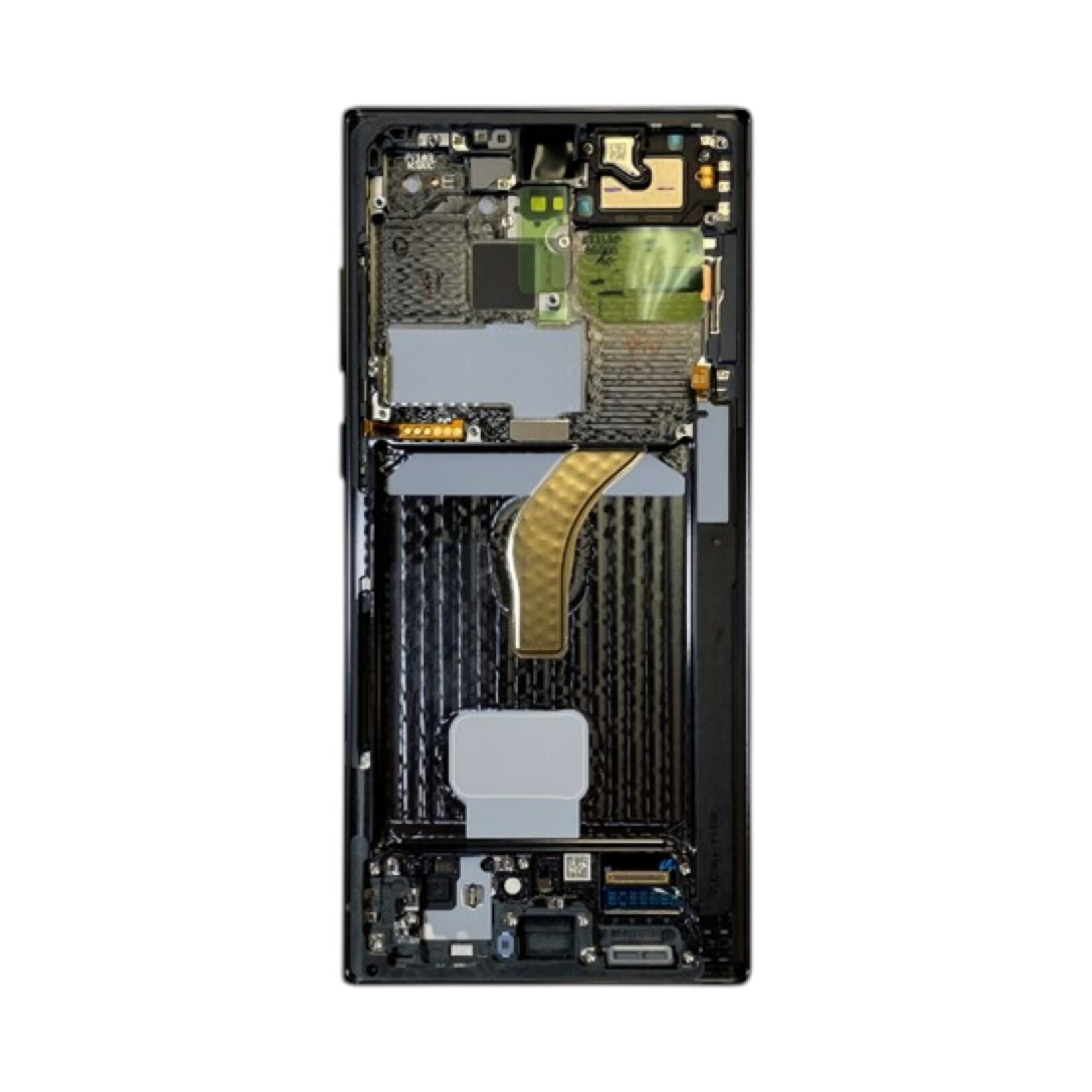 OLED Assembly With Frame Compatible For Samsung Galaxy S22 Ultra 5G (Refurbished) (Phantom Black)