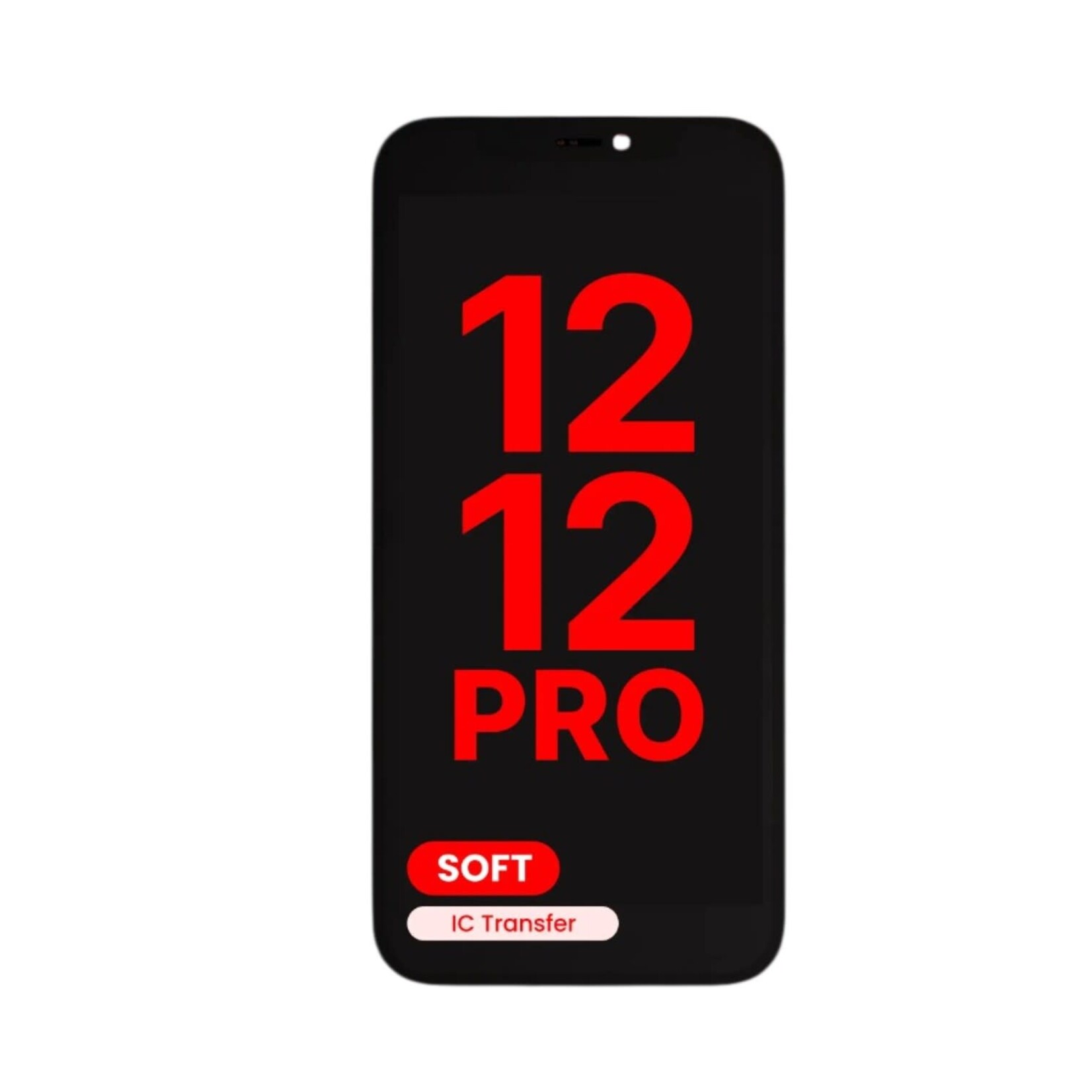 OLED Assembly For iPhone 12 / 12 Pro (Aftermarket Pro: XO7 Soft)