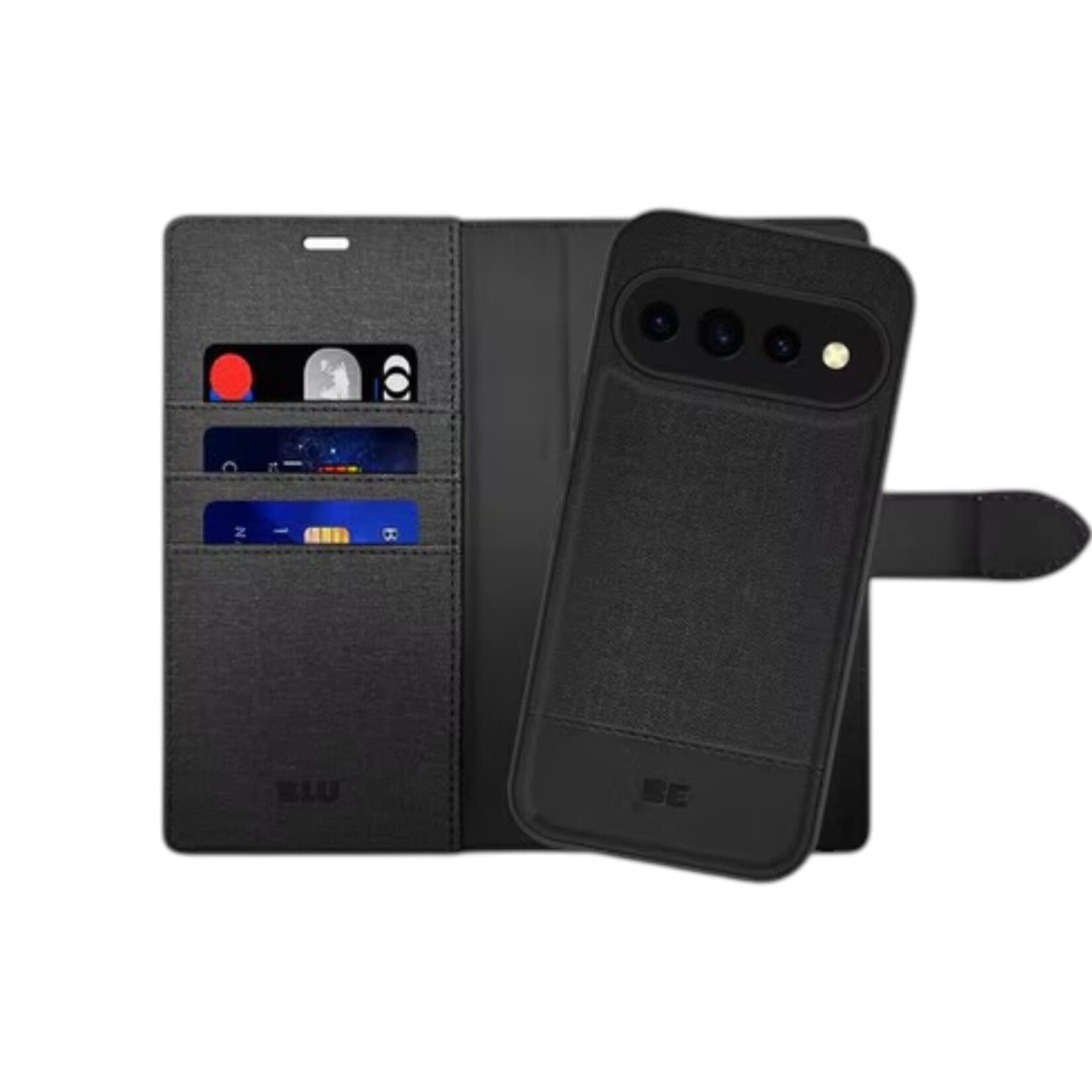 blu element ÉTUI CASE GOOGLE PIXEL 11 PRO XL  - Blu Element Folio 2-in-1 Case Case Black