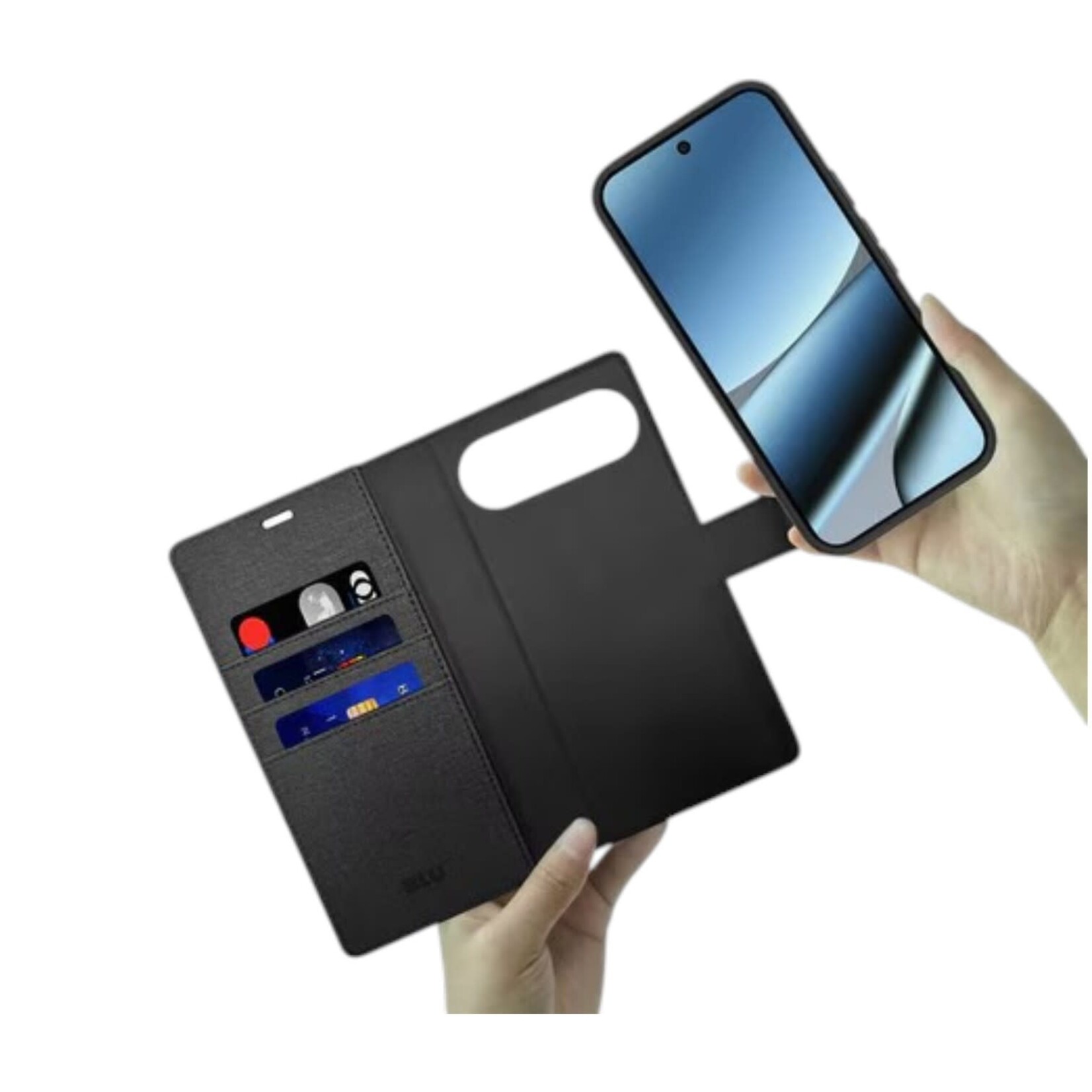 blu element ÉTUI CASE GOOGLE PIXEL 11  - Blu Element Folio 2-in-1 Case Case Black