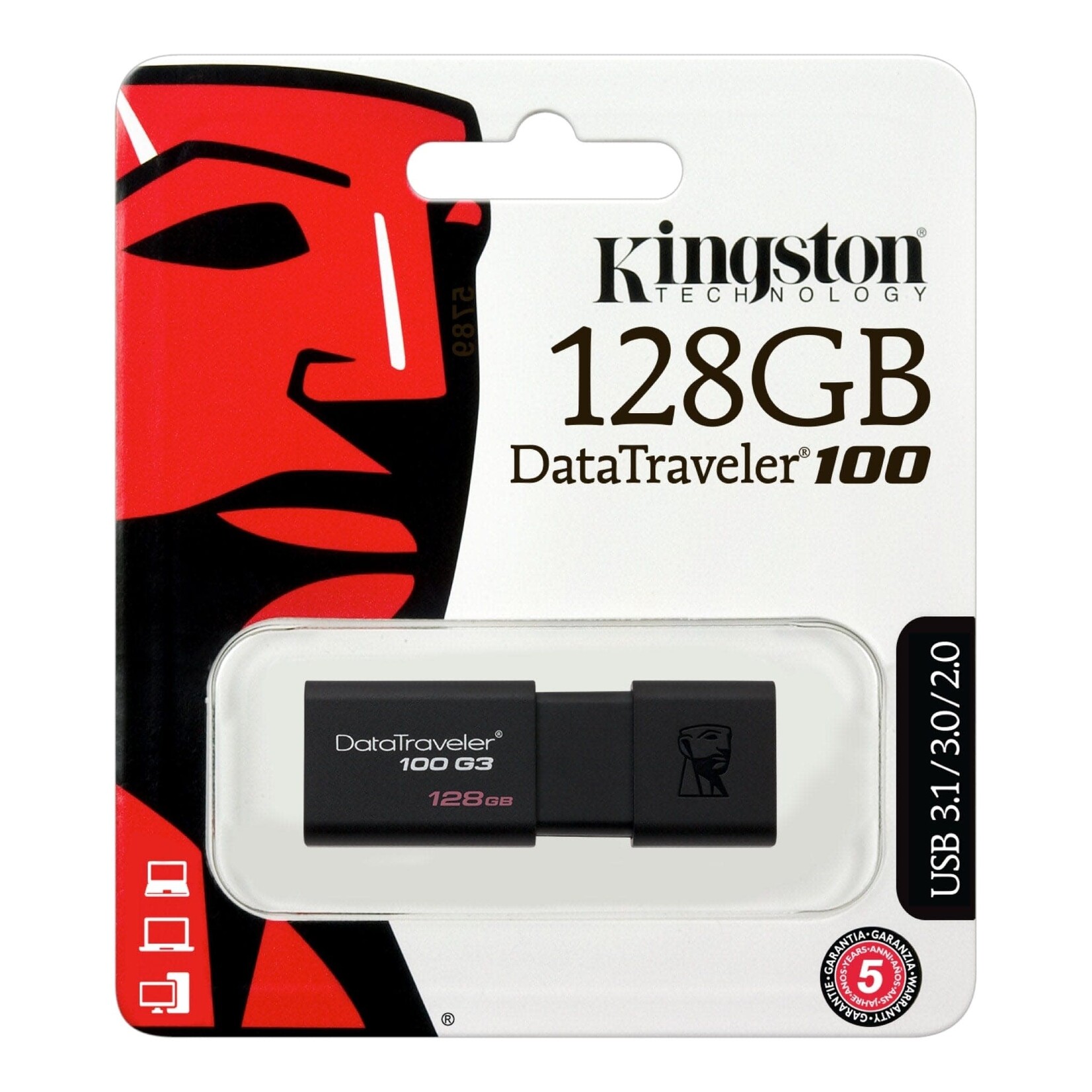 CLEF USB KINGSTON 128 GB