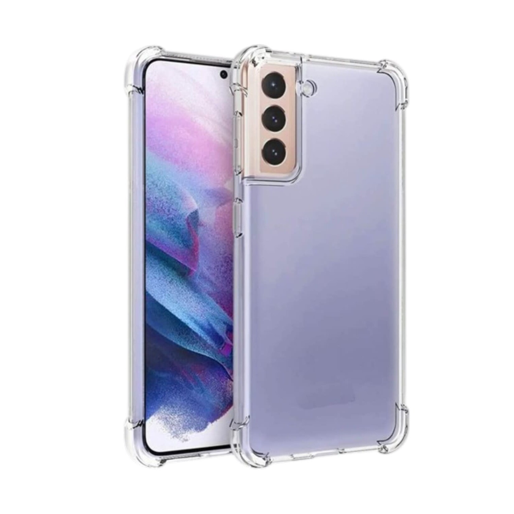 ÉTUI SAMSUNG S26 - Slim Clear Soft TPU Hard Corner Bumper Clear