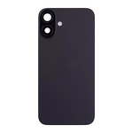 Back Glass With Steel Plate, Wireless NFC MagSafe Magnet and Flashlight Flex Pre-Installed Compatible for iPhone 17 - Black