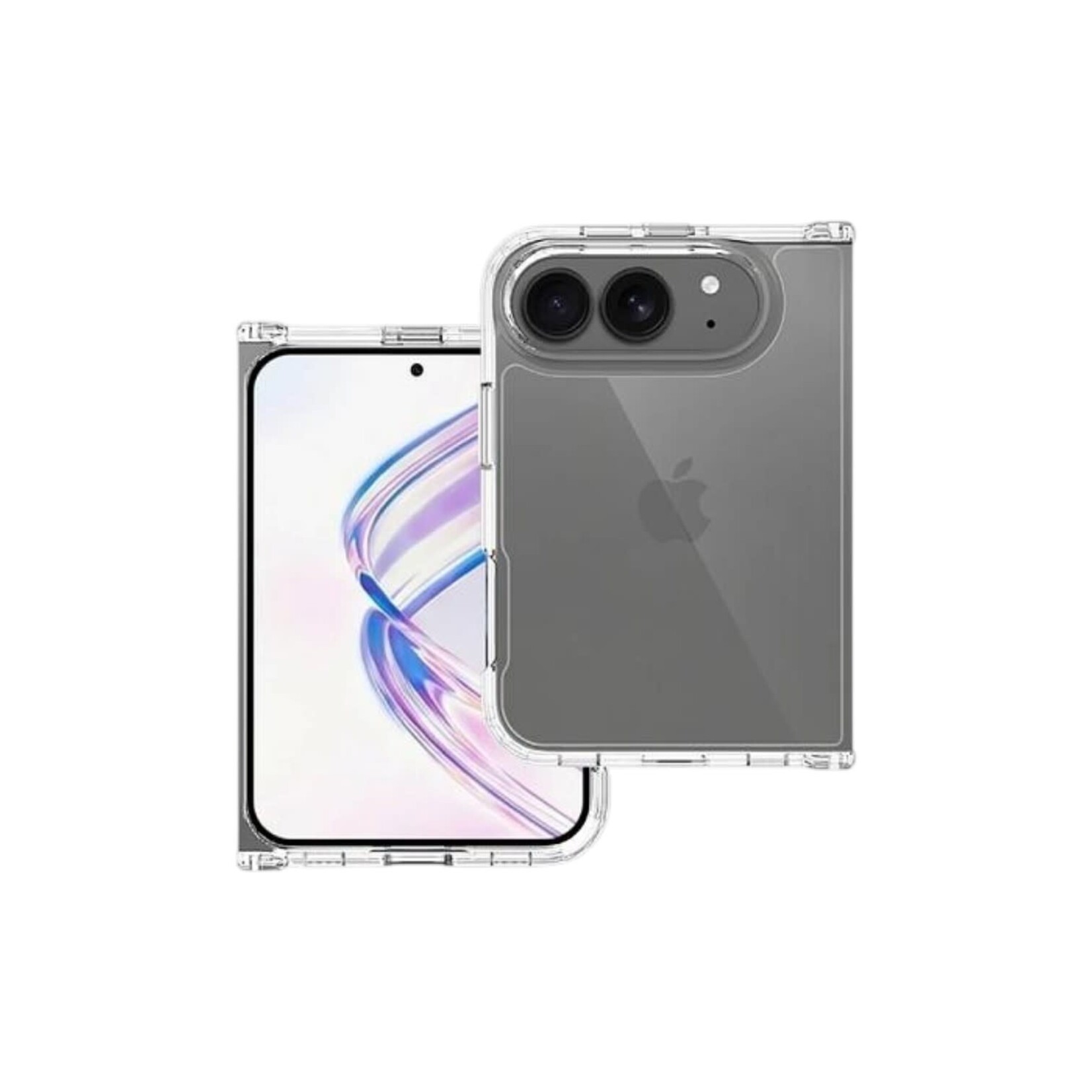 ÉTUI CASE IPHONE DUO CLEAR