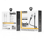 CABLE USB-C TO USB-C 100W 1M DRAVON BLACK