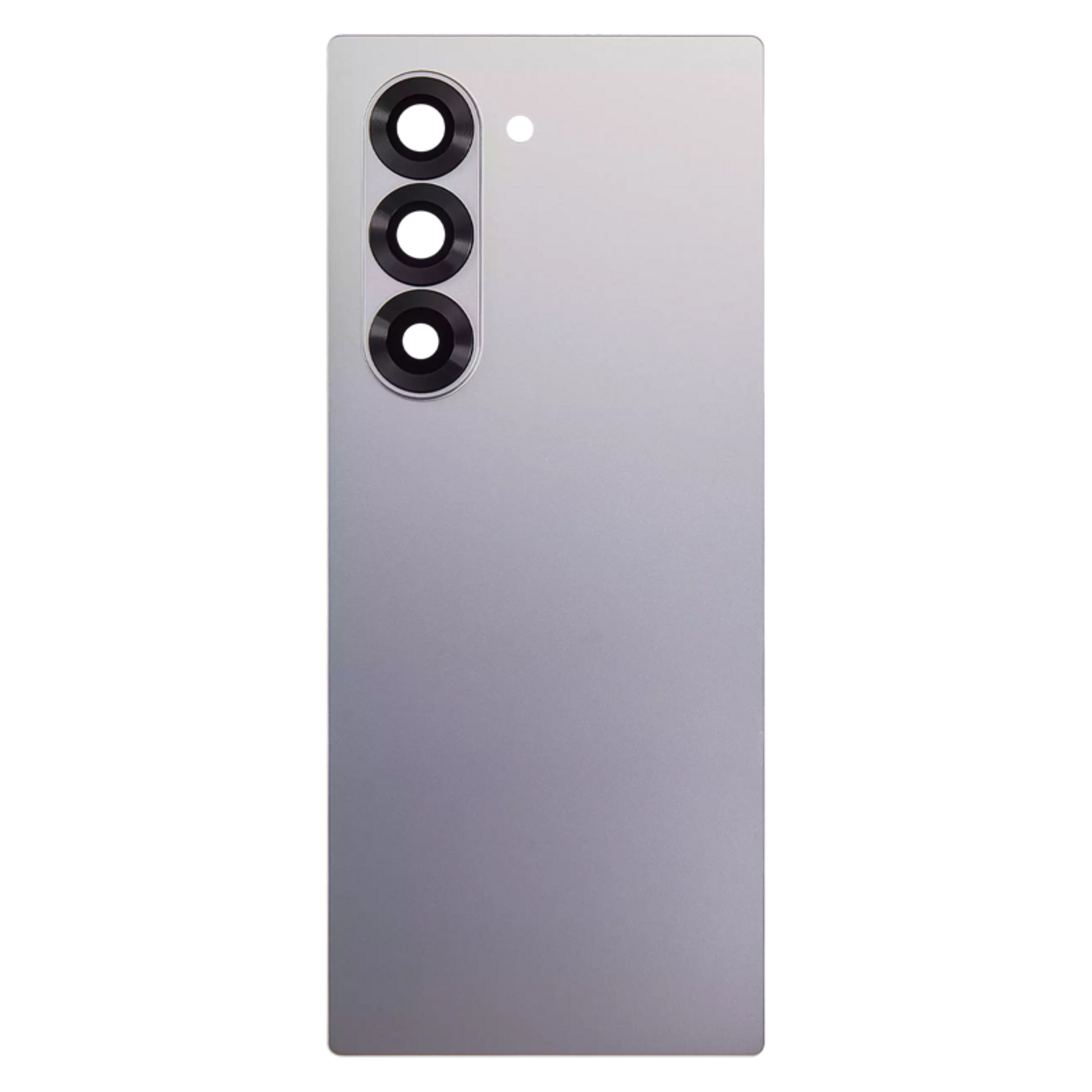 Back Cover With Camera Lens Compatible for Samsung Galaxy Z Fold 6 5G (F956) - Silver Shadow