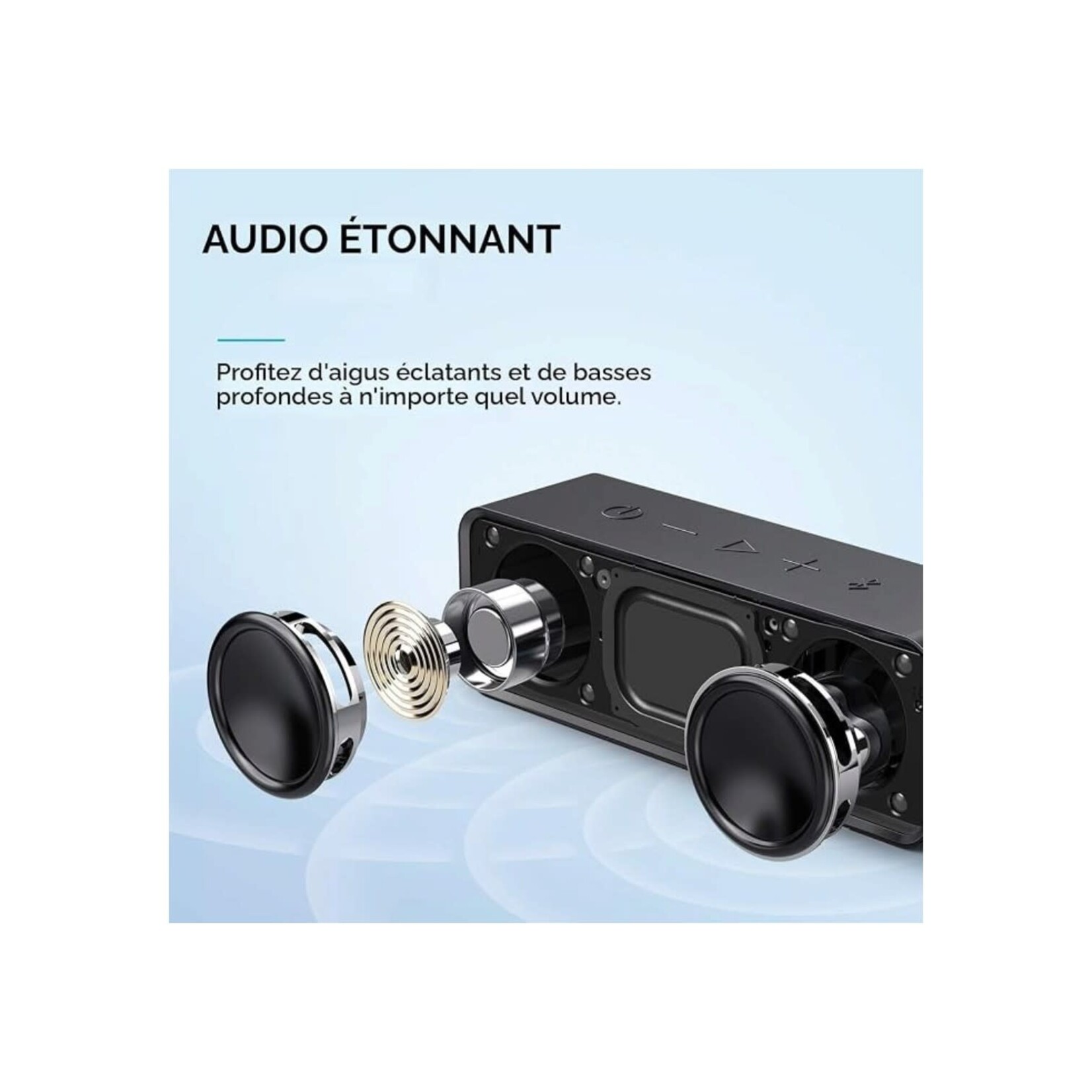 Haut-parleur Bluetooth Anker SoundCore Black