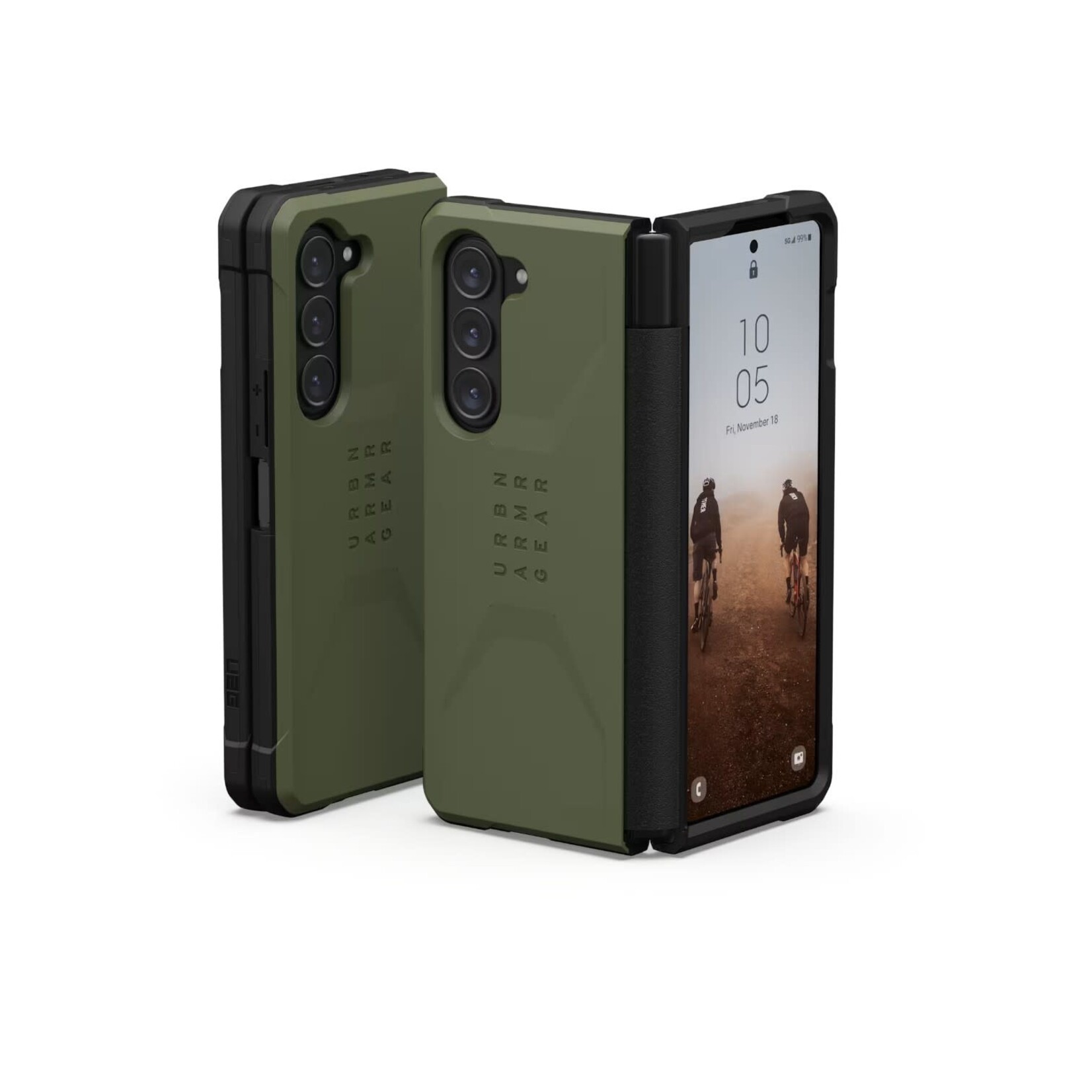 ÉTUI CASE SAMSUNG GALAXY Z FOLD 5 - UAG CIVILIAN KAKI CASE