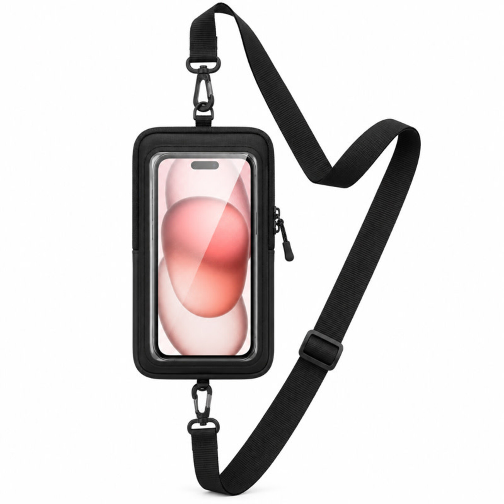 Universal Sports Crossbody Phone Strap - Black