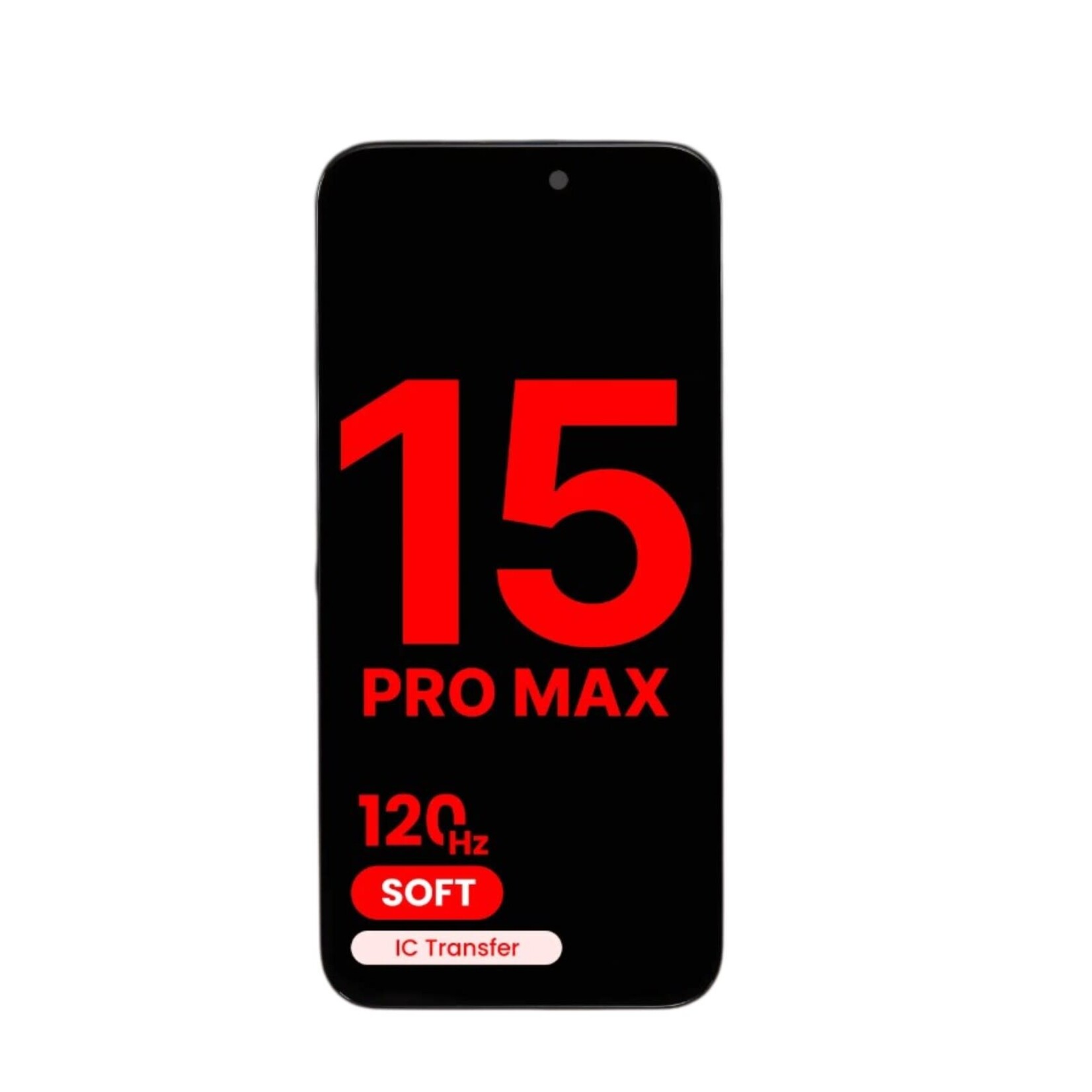 OLED Assembly For iPhone 15 Pro Max (Aftermarket Pro: XO7 Soft) (120HZ)