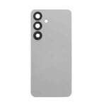 Back Cover With Camera Lens Compatible for Samsung Galaxy S25 5G - Silver Shadow