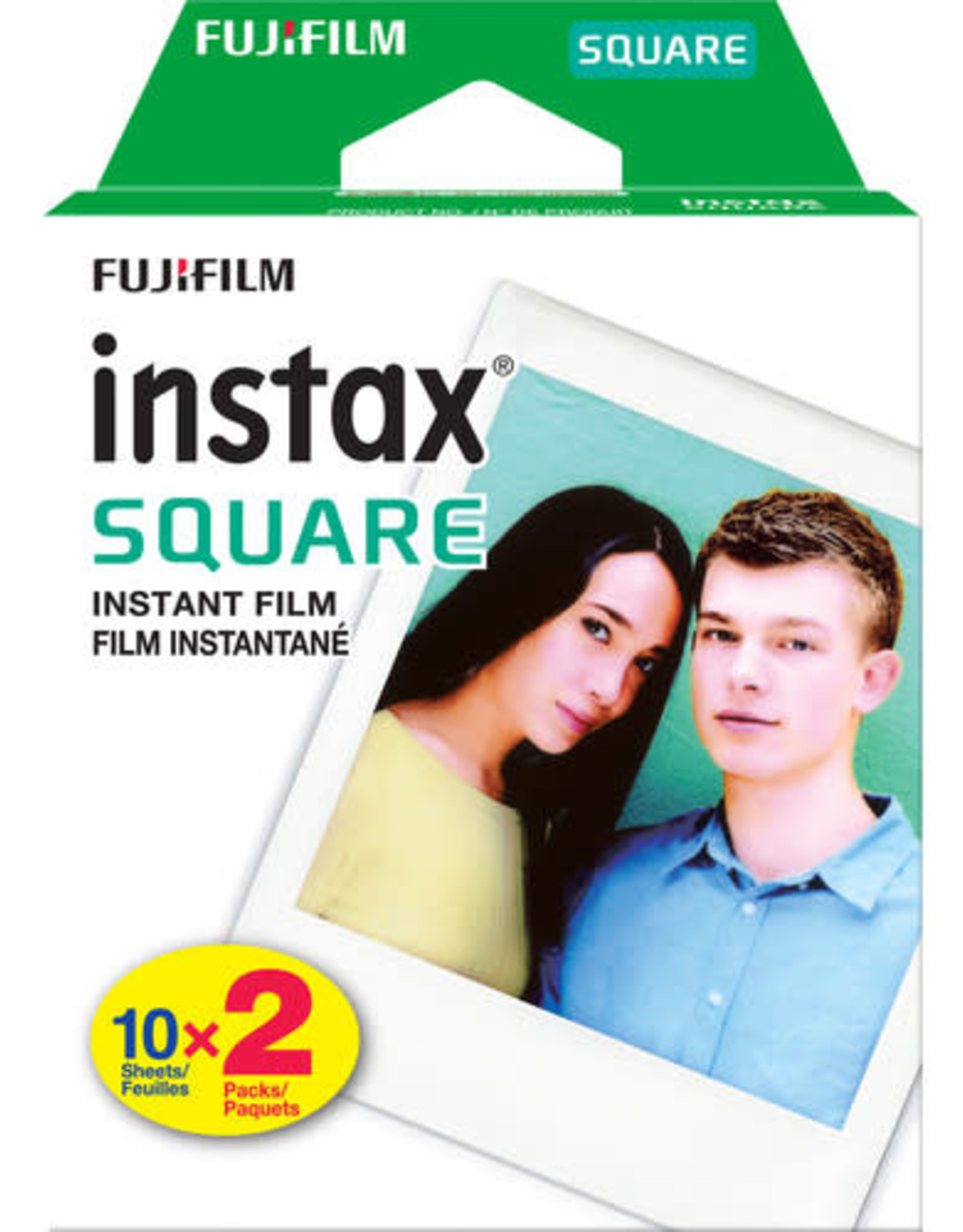 FUJI FUJI INSTAX SQUARE 2 PACK FILM