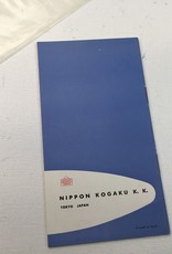 NIKON Nikon S3 Camera Instruction Manual EX+