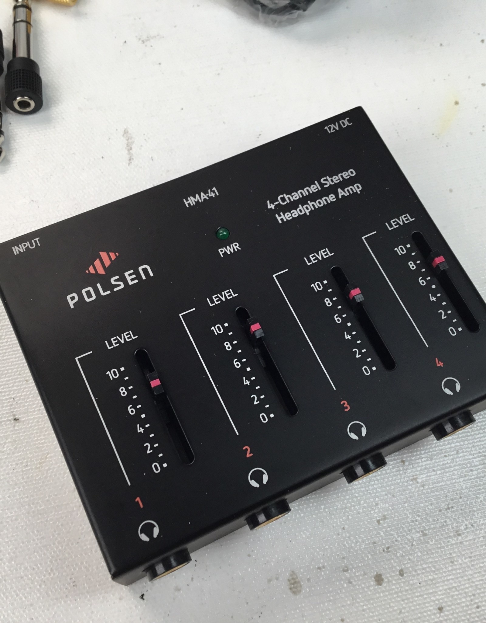 Polsen HMA-41 Headphone Amplifier in Box Used EX+