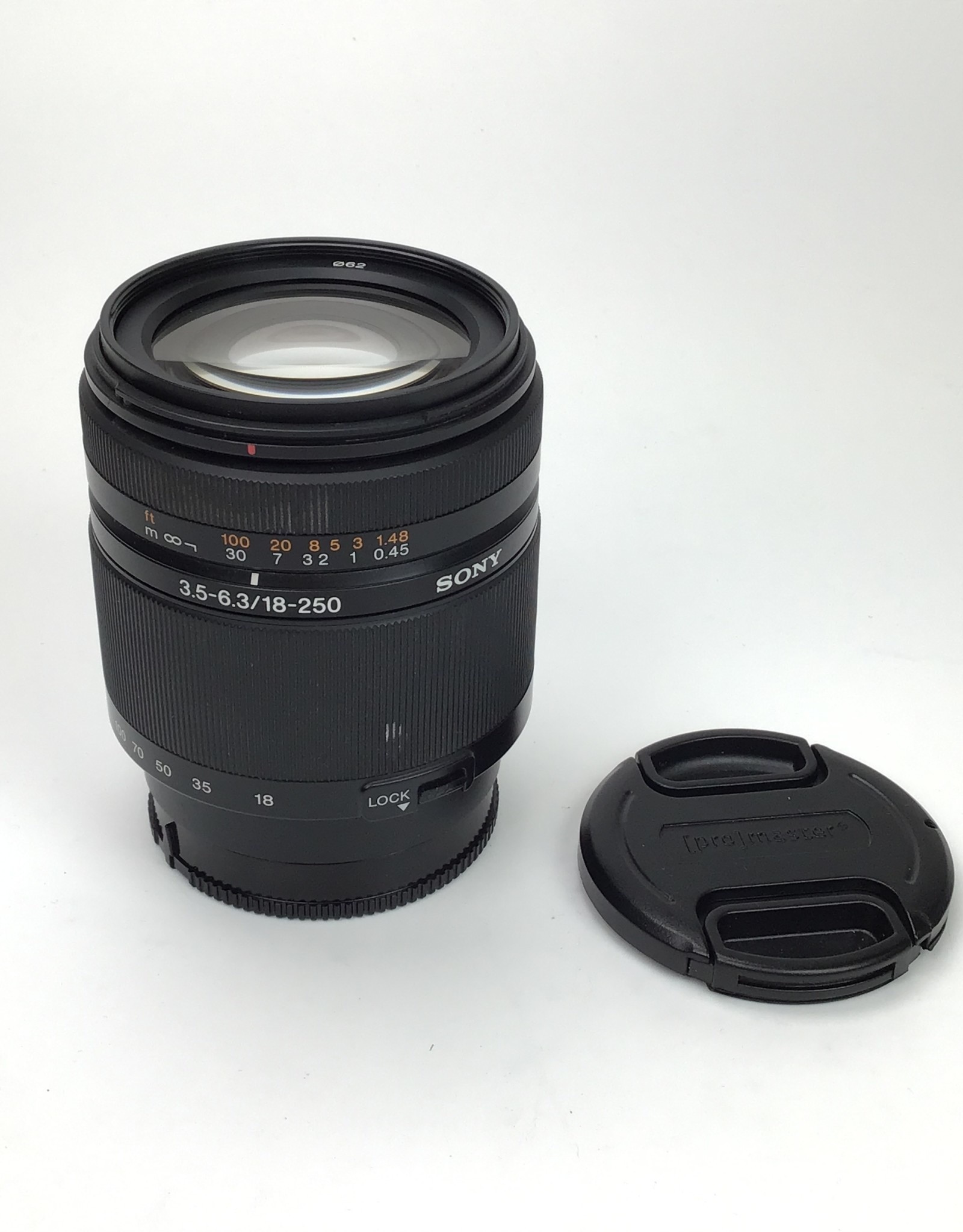 SONY Sony DT 18-250mm f3.5-6.3 Lens for A Mount Used Good