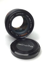 Minolta Minolta MC Rokkor-X PG 50mm f1.4 Lens Used Good