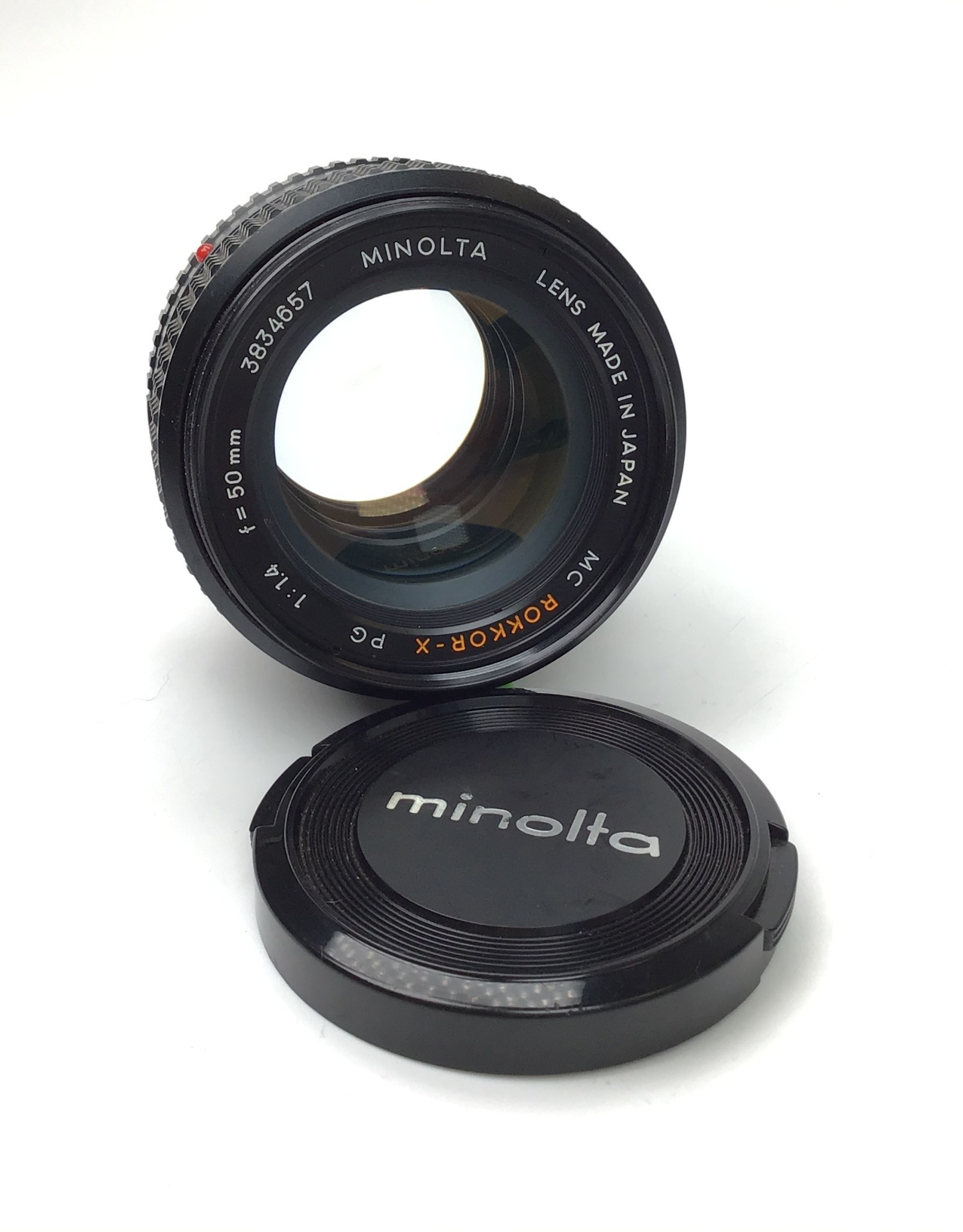 Minolta Minolta MC Rokkor-X PG 50mm f1.4 Lens Used Good