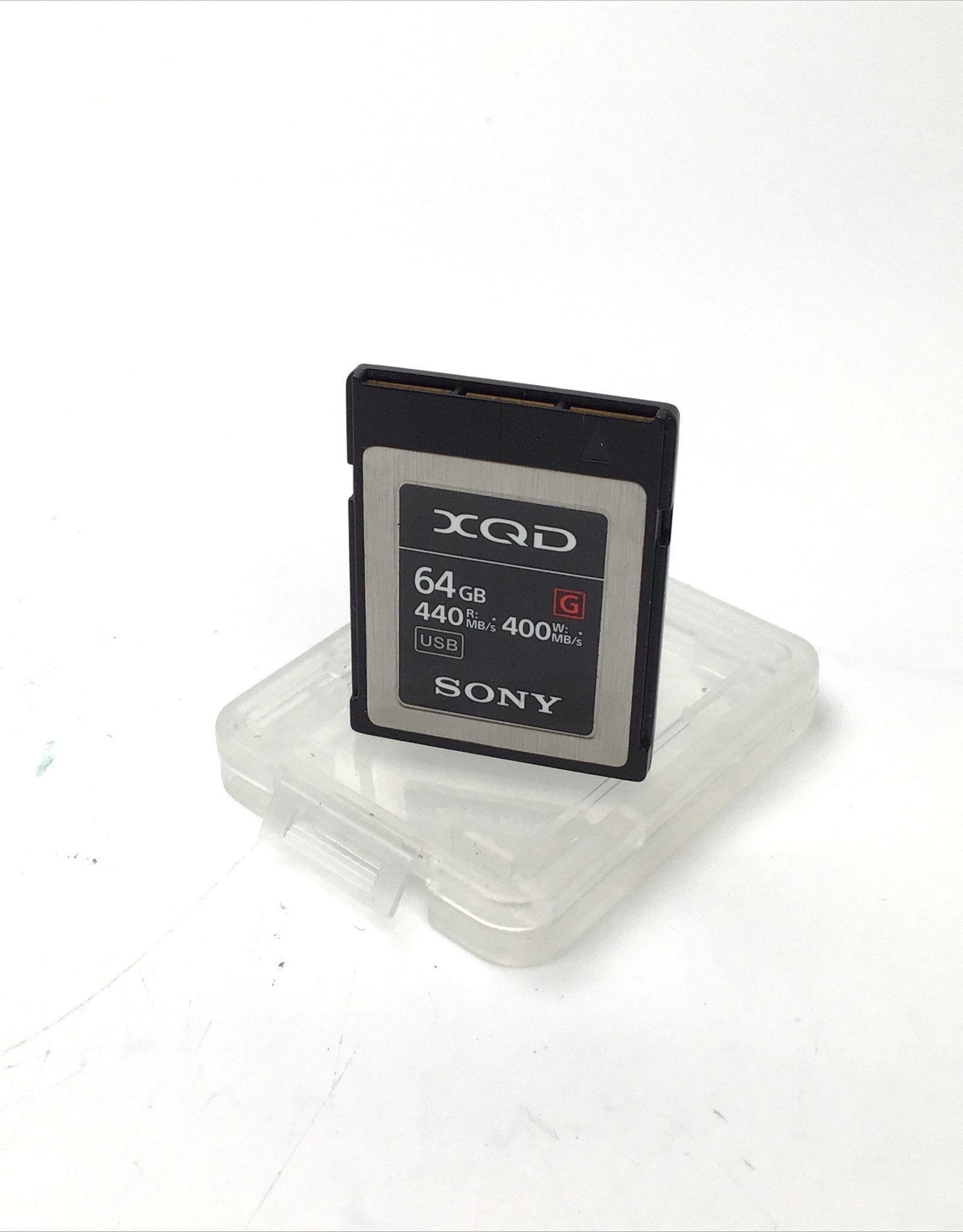 SONY Sony G XQD 64 GB Memory Card Used EX