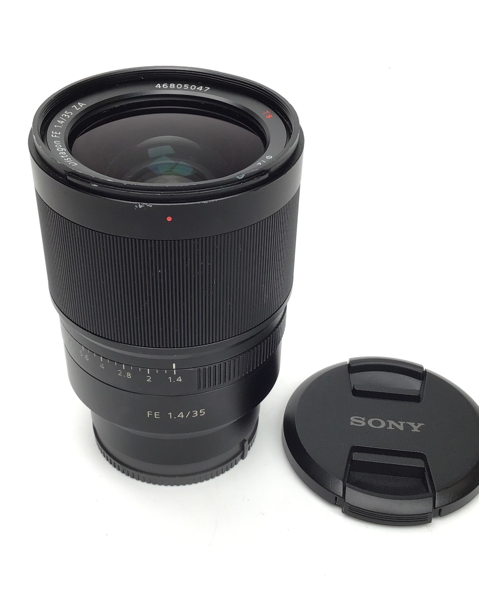 SONY Sony Zeiss FE Distagon 35mm f1.4 ZA Lens Used BGN