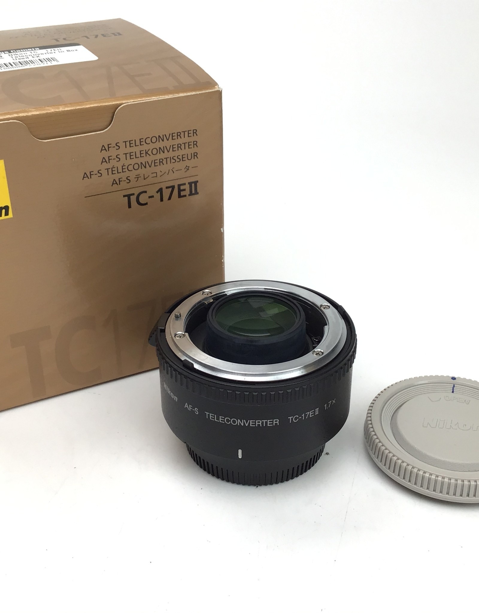 NIKON Nikon TC-17EII Teleconverter Lens in Box Used EX