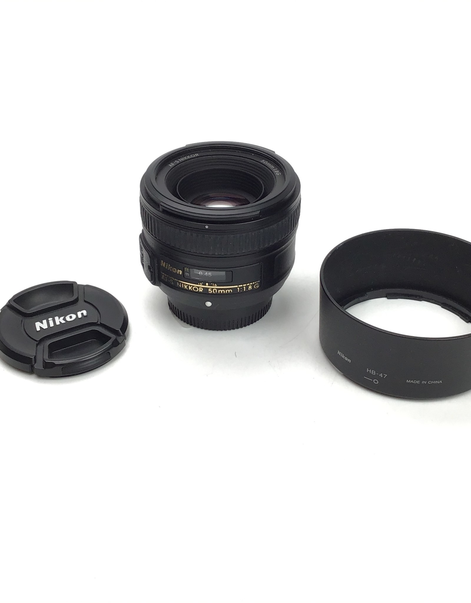 NIKON Nikon AF-S Nikkor 50mm f1.8 G Lens Used Good