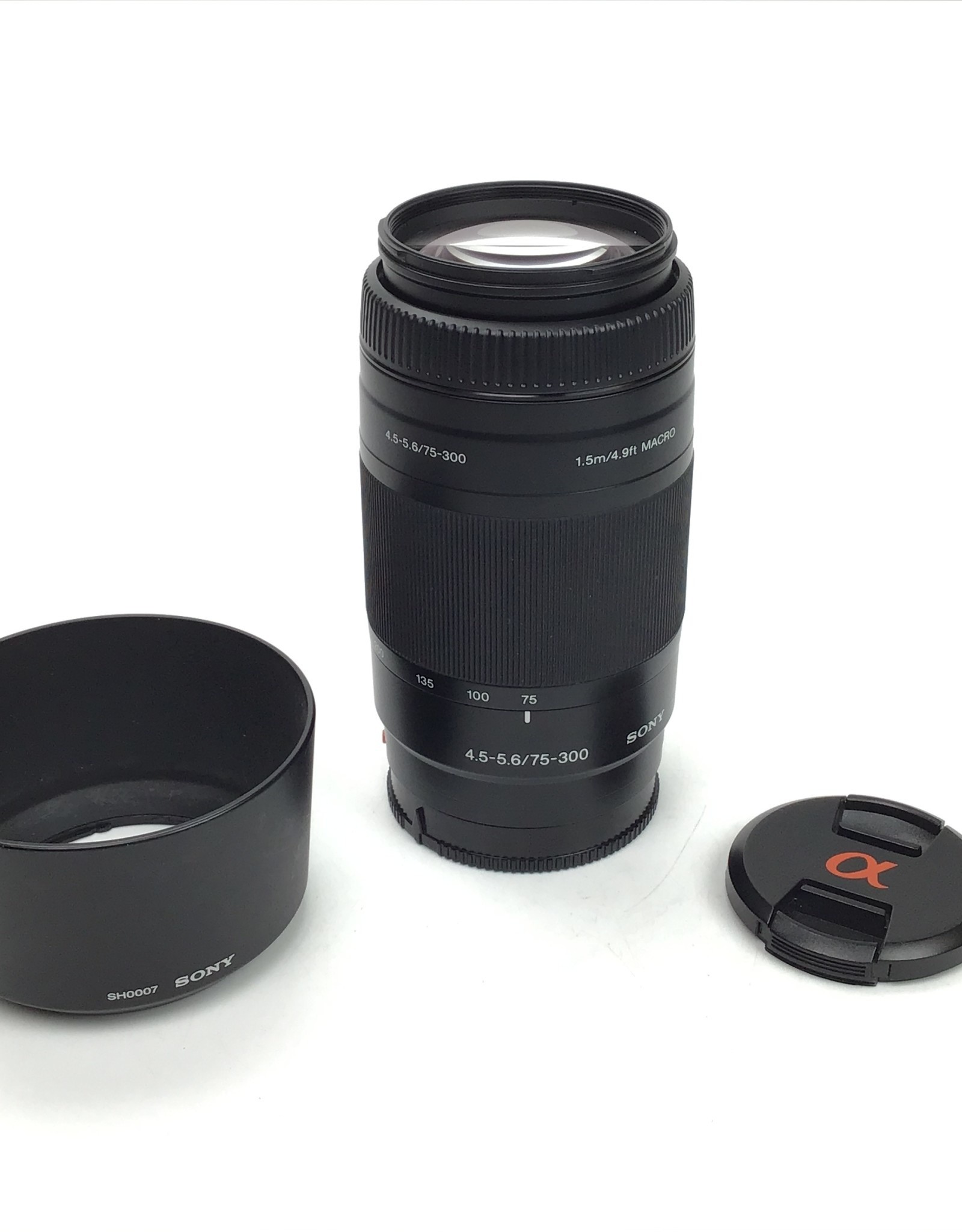 SONY Sony 75-300mm f4.5-5.6 Lens for A Mount Used Good